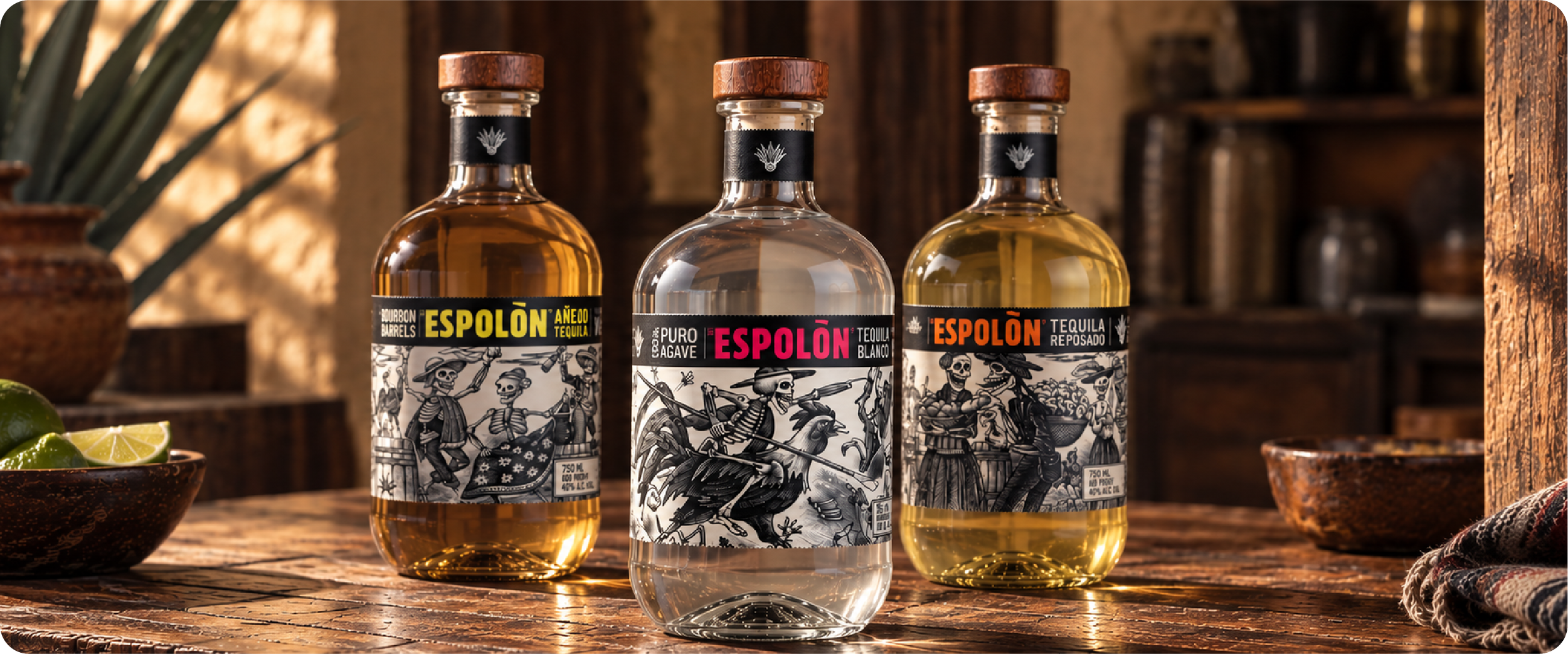 Espolòn tequila spirits packaging production — print-ability™