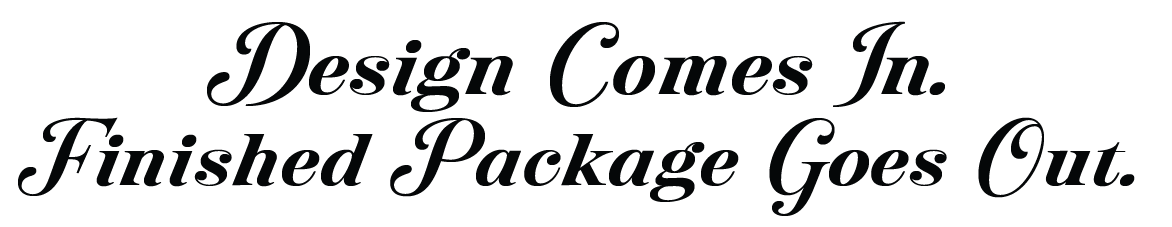 Design comes in, finished package goes out — full-service packaging production for national and global brands by print-ability™