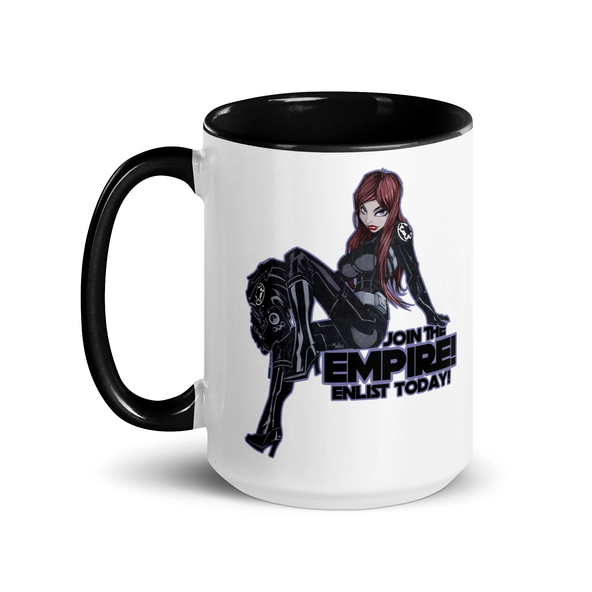 Mug with Color Inside - Join the Empire art by Jason Martin - MartinArt Studio