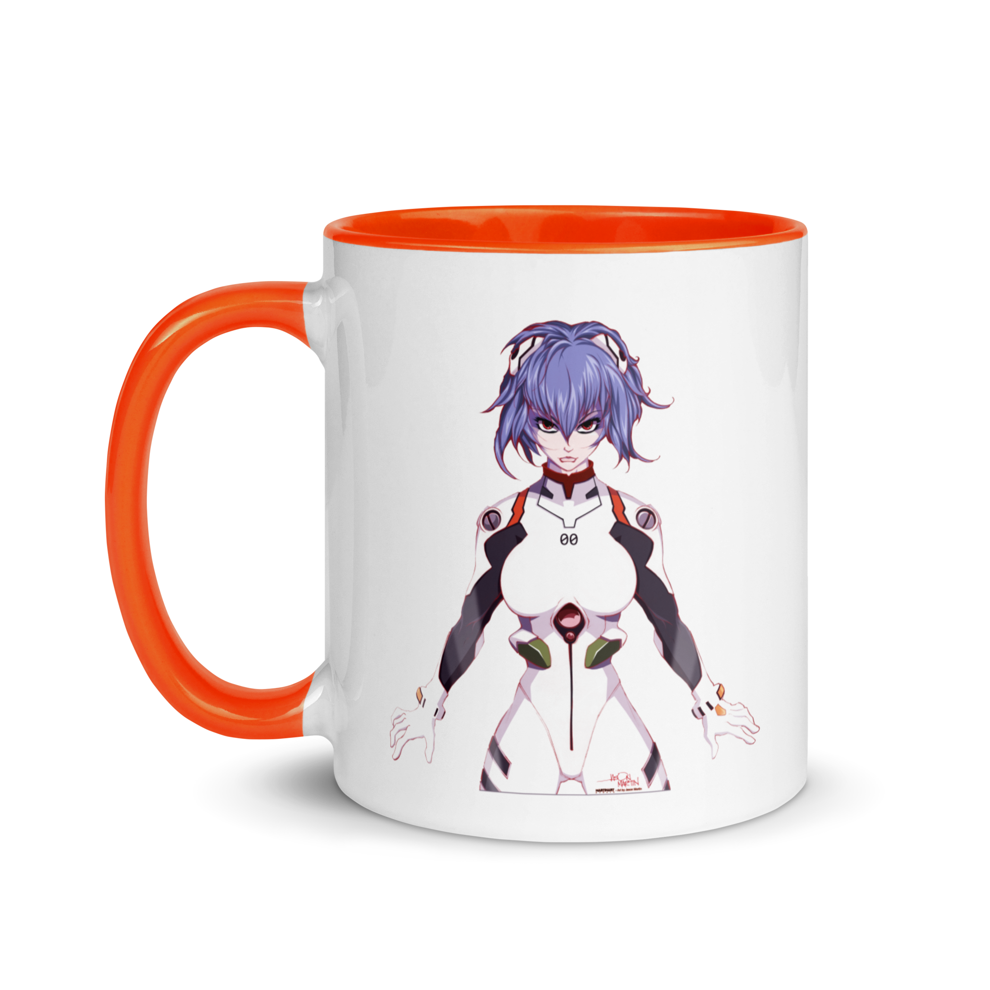 Mug with Color Inside - Rei art by Jason Martin - MartinArt Studio