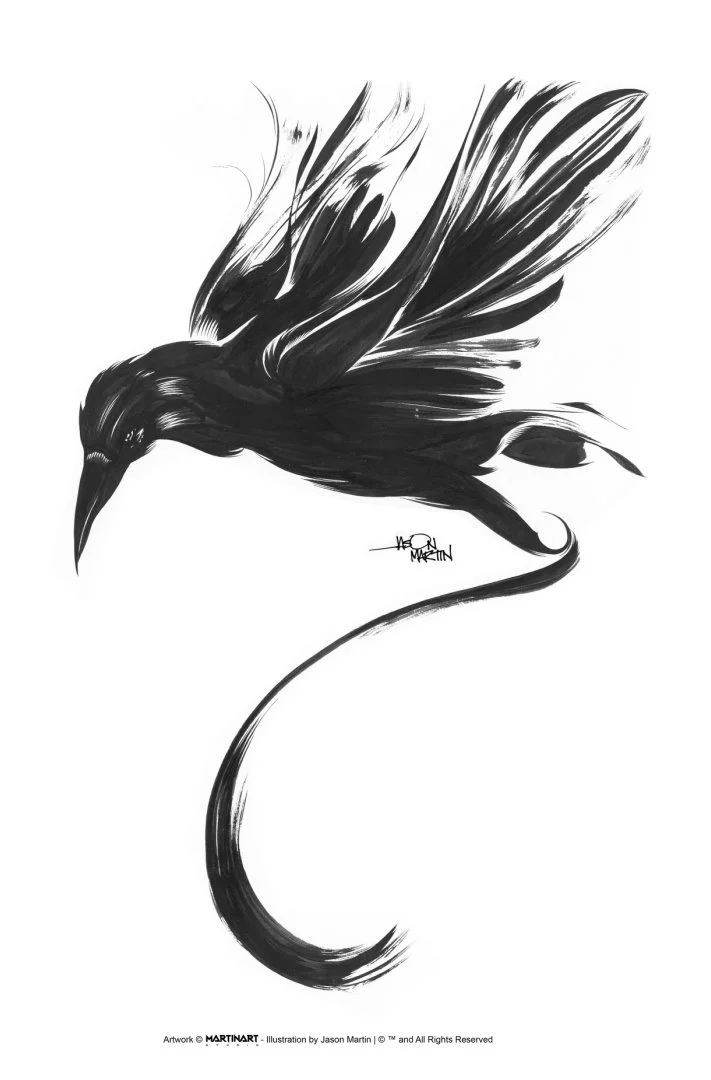 Crow - Art by Jason Martin - MartinArt Studio