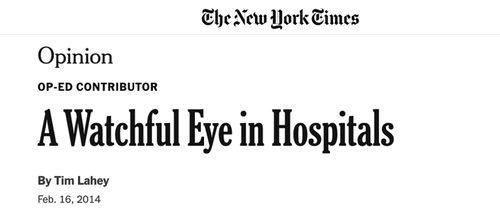 A Watchful Eye in Hospitals - New York Times (2014)