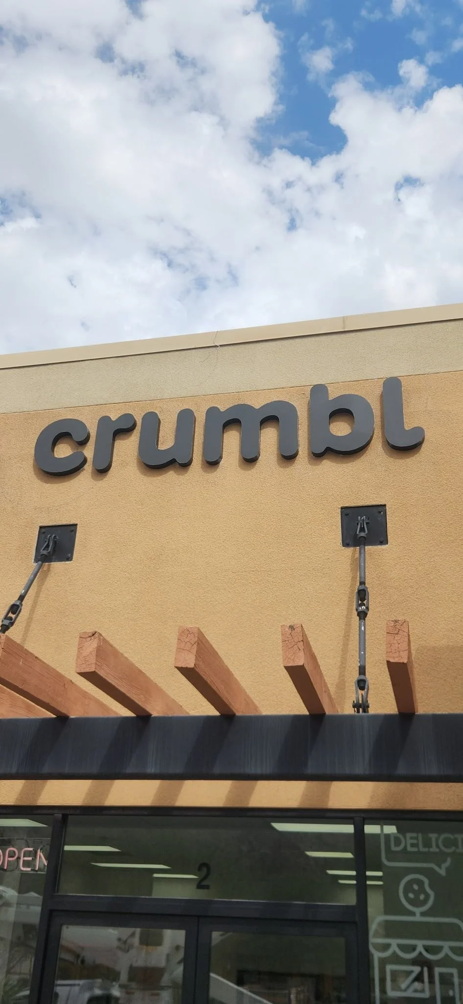 Dual illumination channel letter sign installation Los Angeles