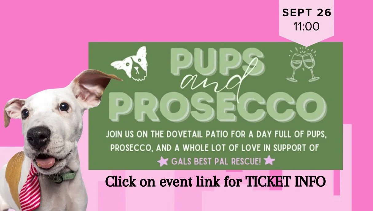 Pups and Prosecco