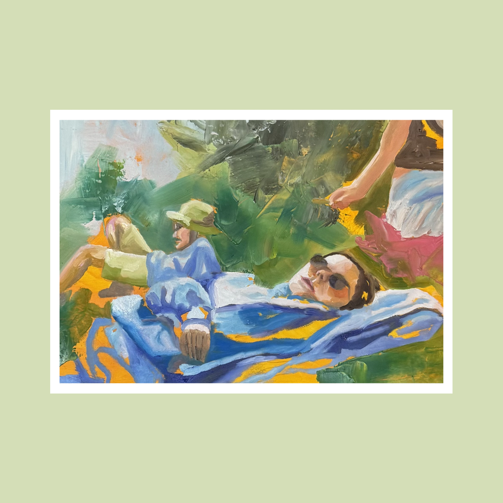 ‘Sunny days’ A5 print