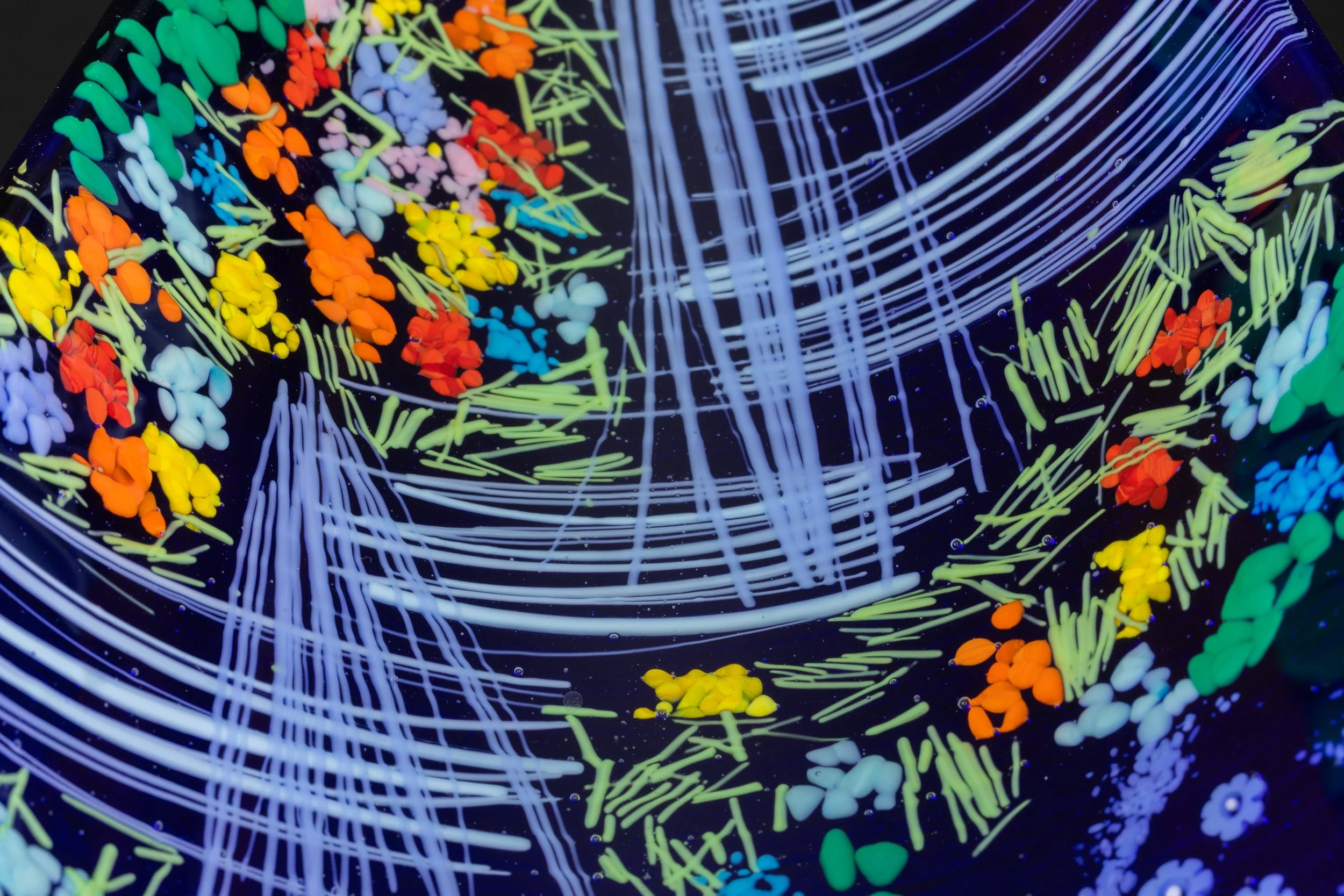 Garden Design X-large Murano Canoe dish by Alfier Glass Studio-3.jpg