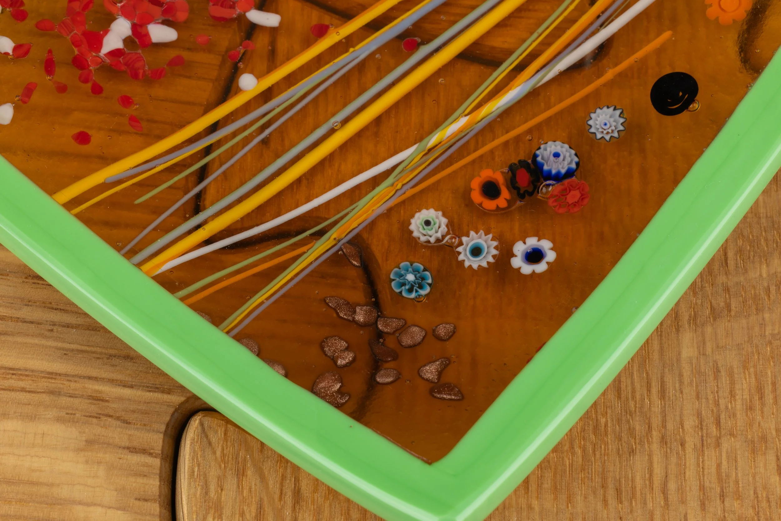Small Mint Green Abstract Square Dish by Alfier Glass Studio-3.jpg