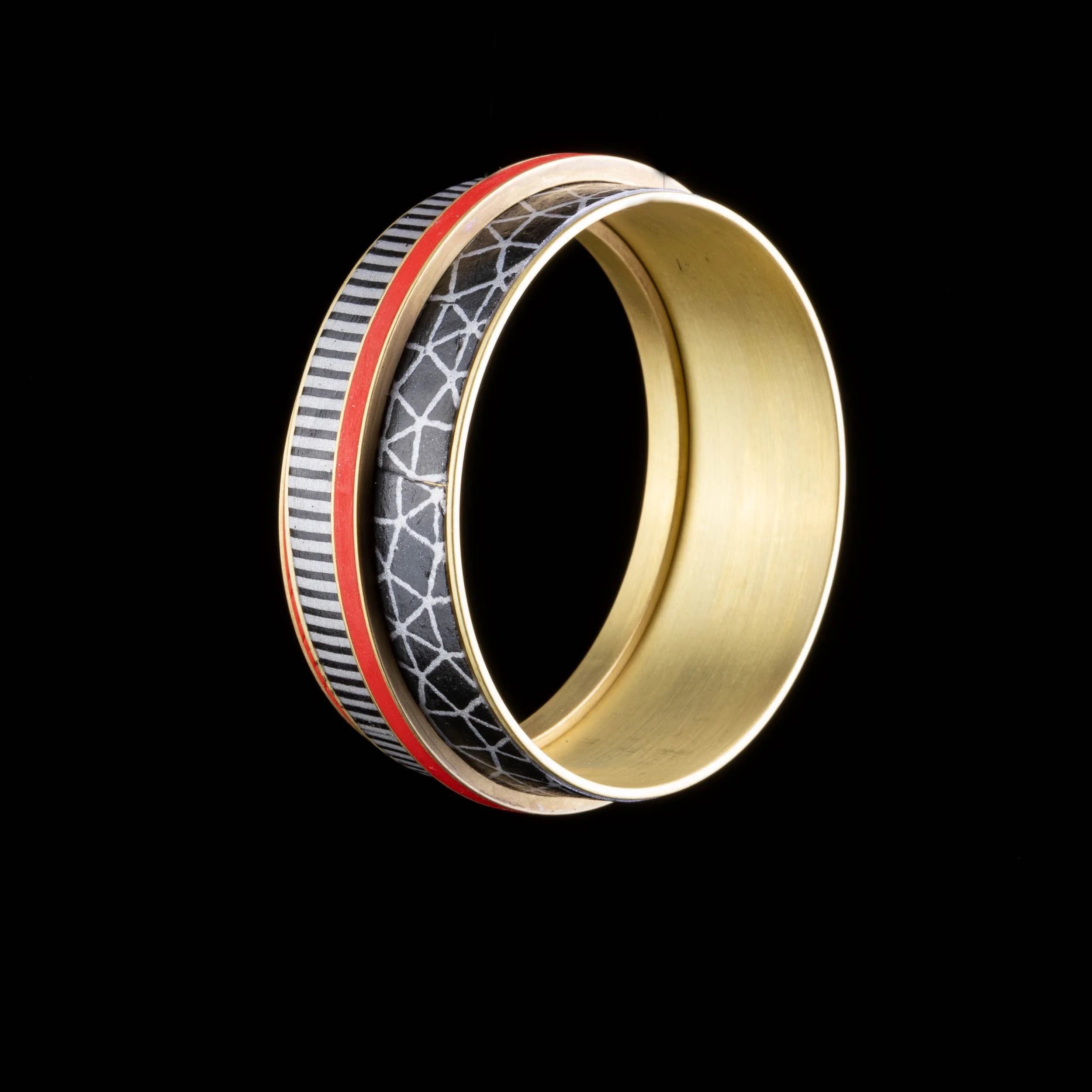 Duplex Bangle by Louise Fischer Cozzi