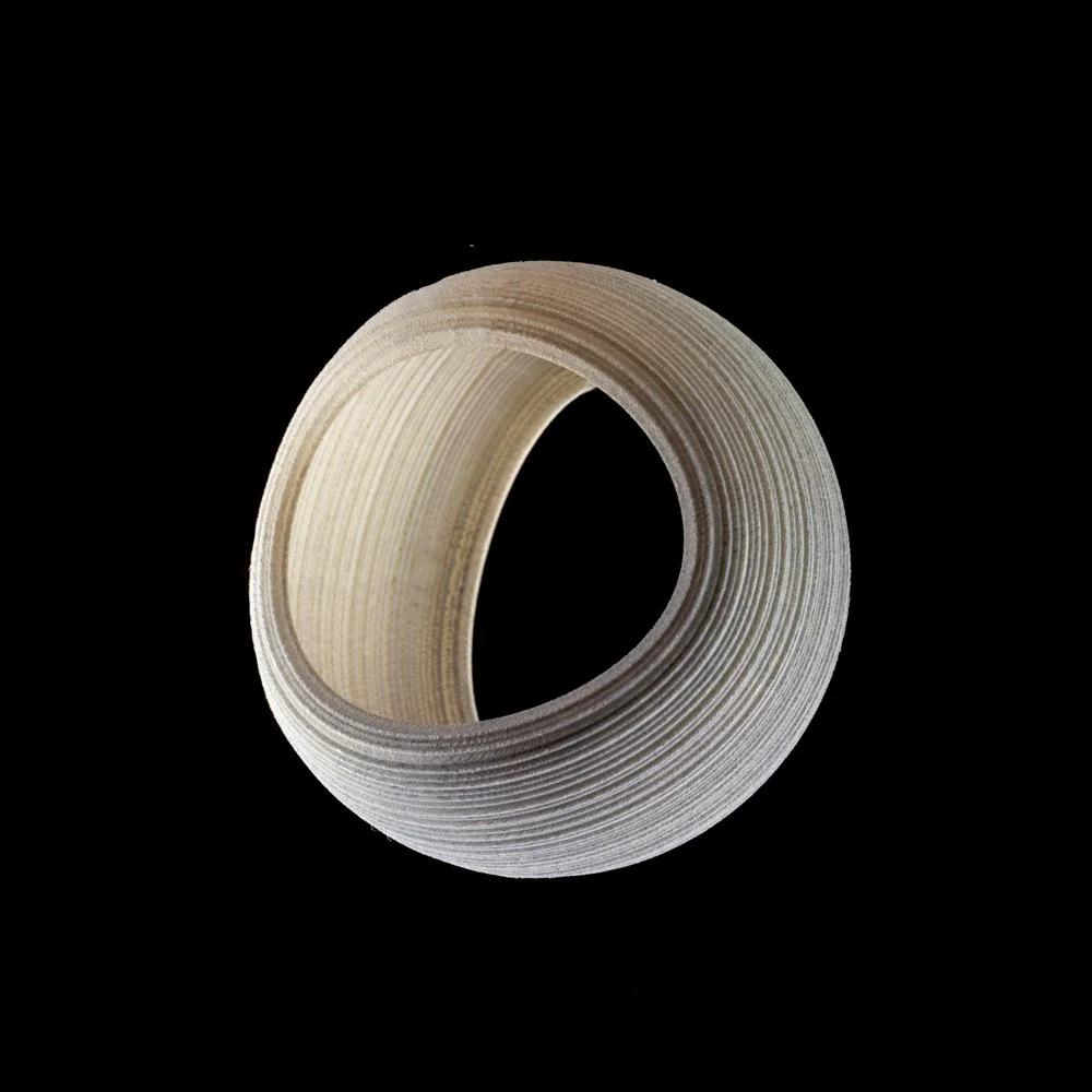 Pleated Wavy Bangle by Maria Eife-2.jpg