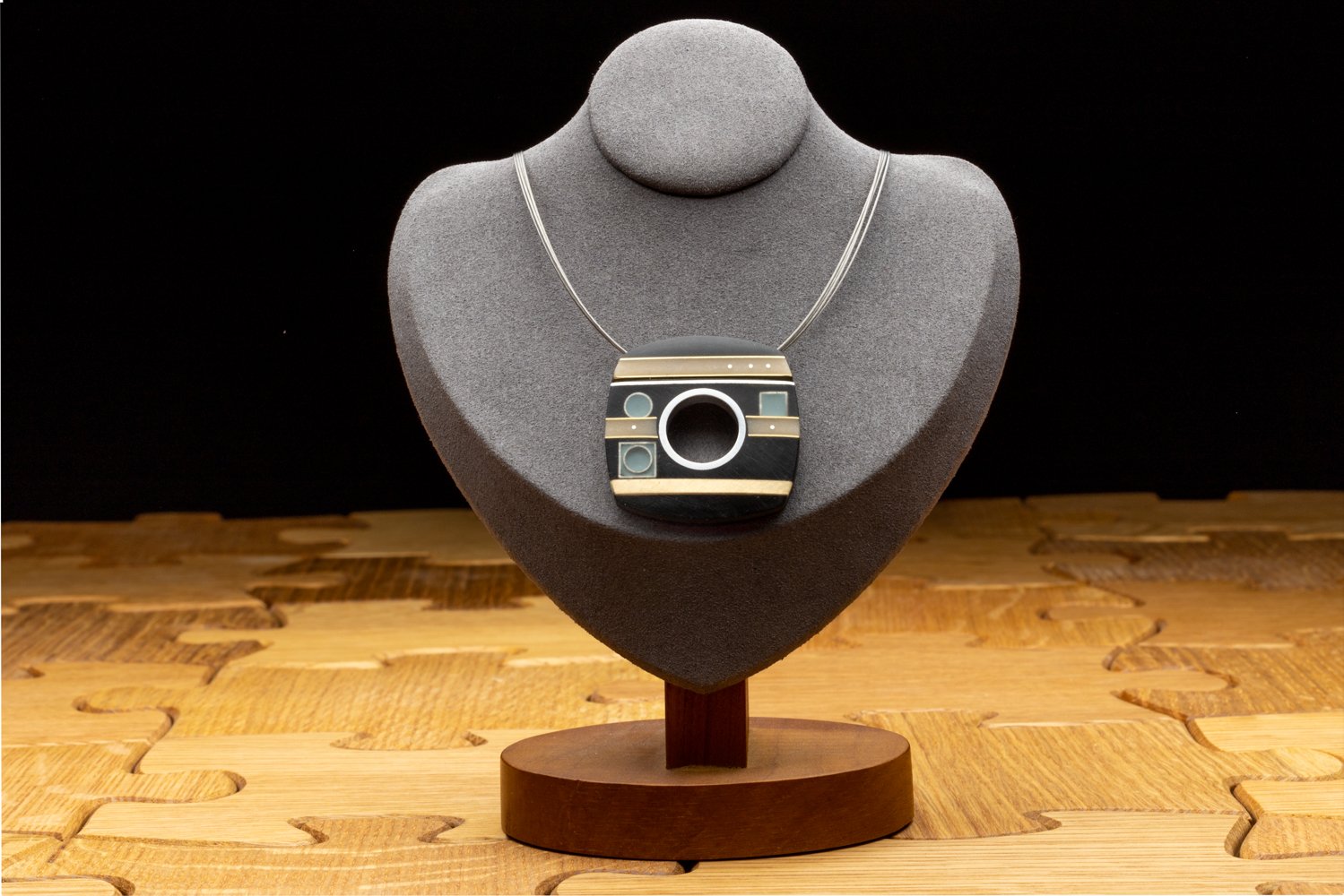 Nina Bar Canal Duo Necklace by Eileen Sutton