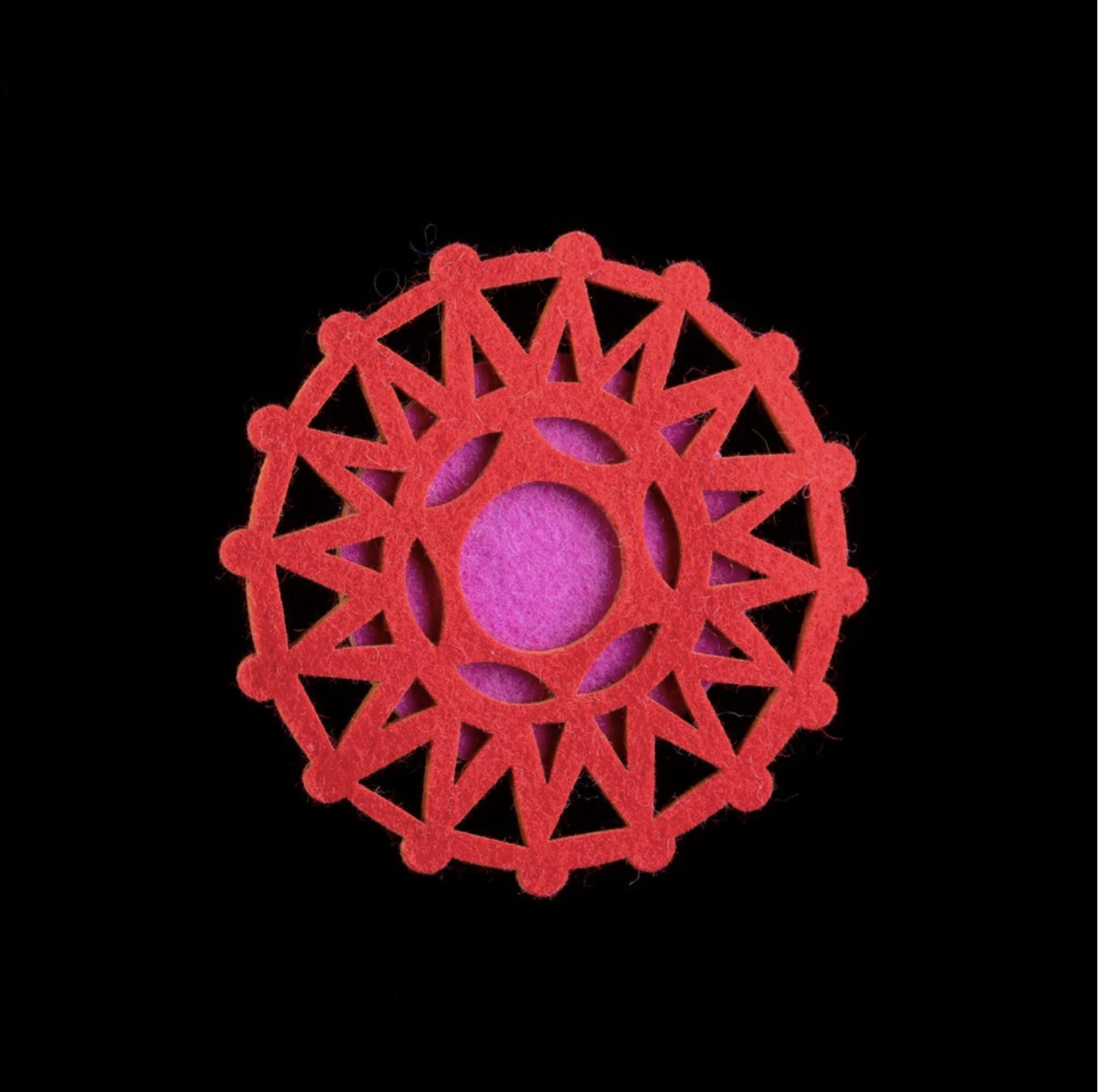 Felt Brooch by Maria Eife