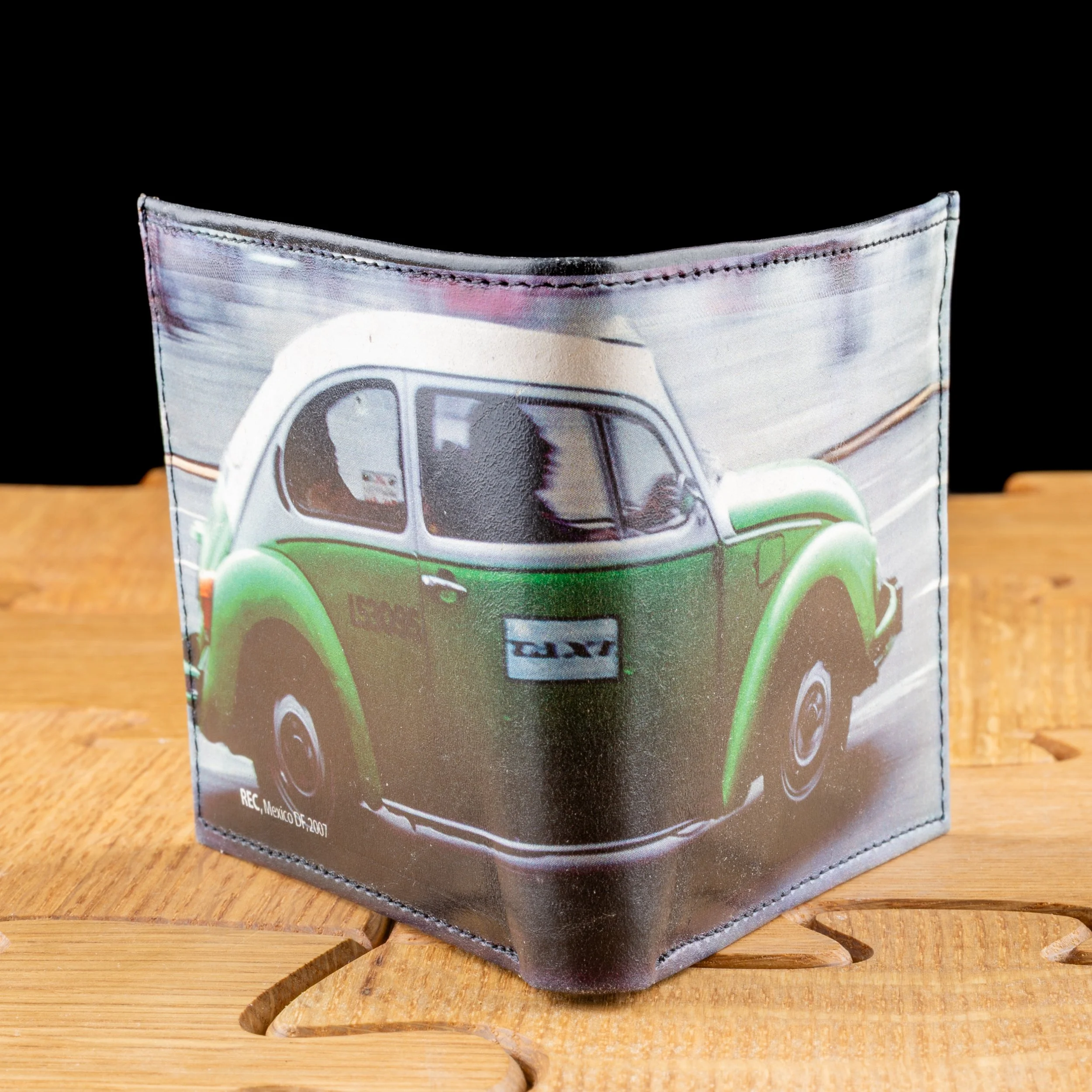 VW Mens Leather Wallet by Vernakular Designs