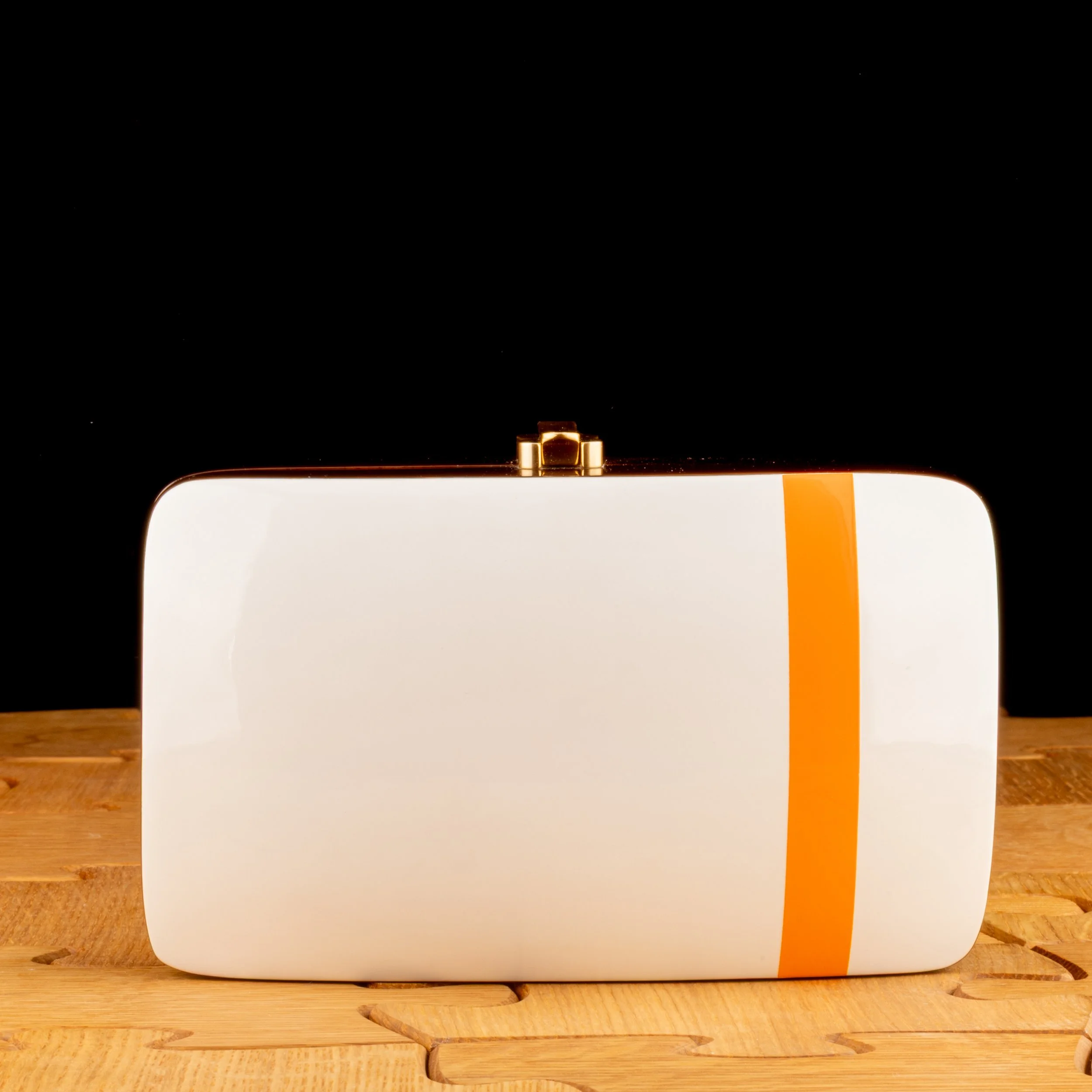 Flame Orange Stripe Rio Clutch_001.jpg