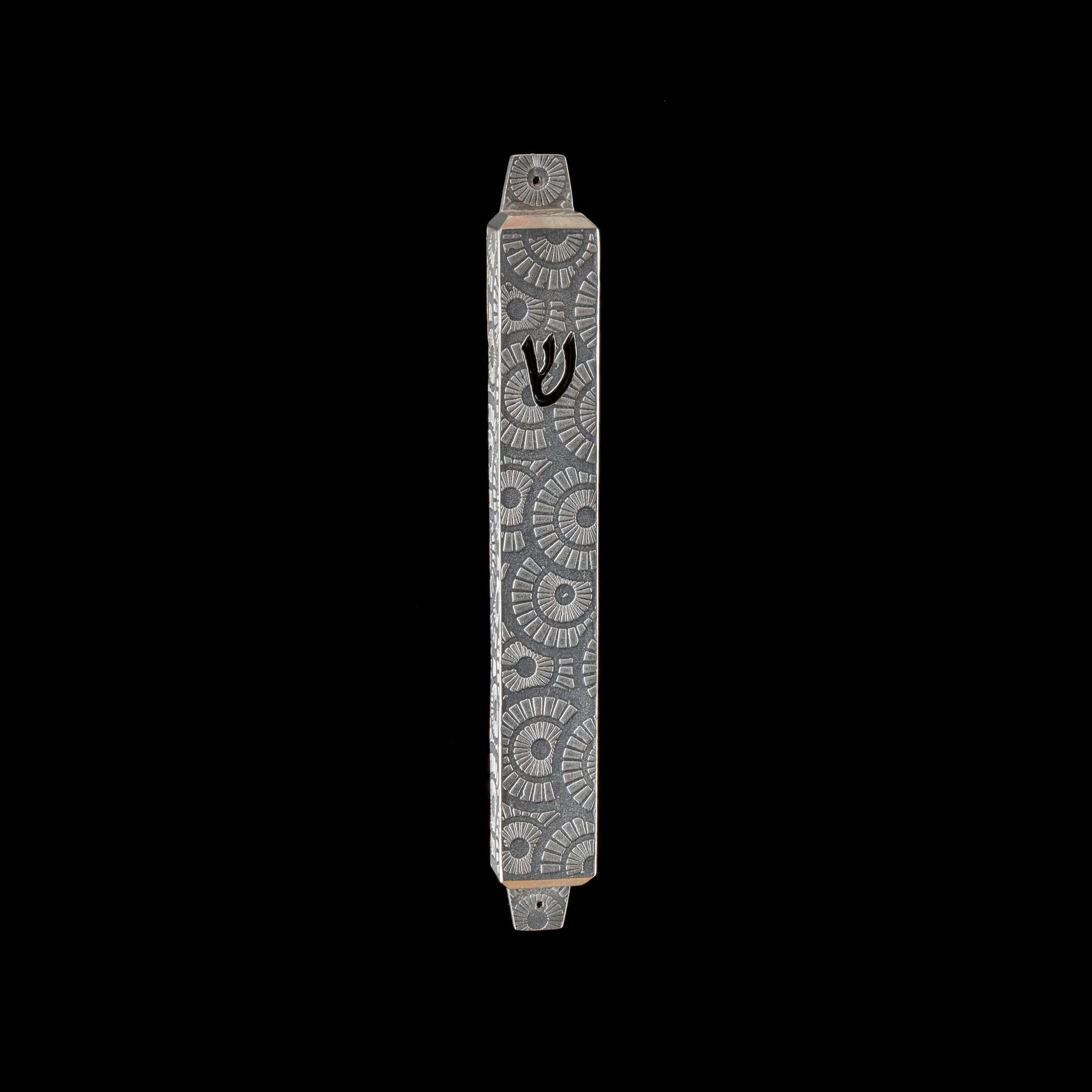 Lillian Circles Mezuzah by Joy Stember
