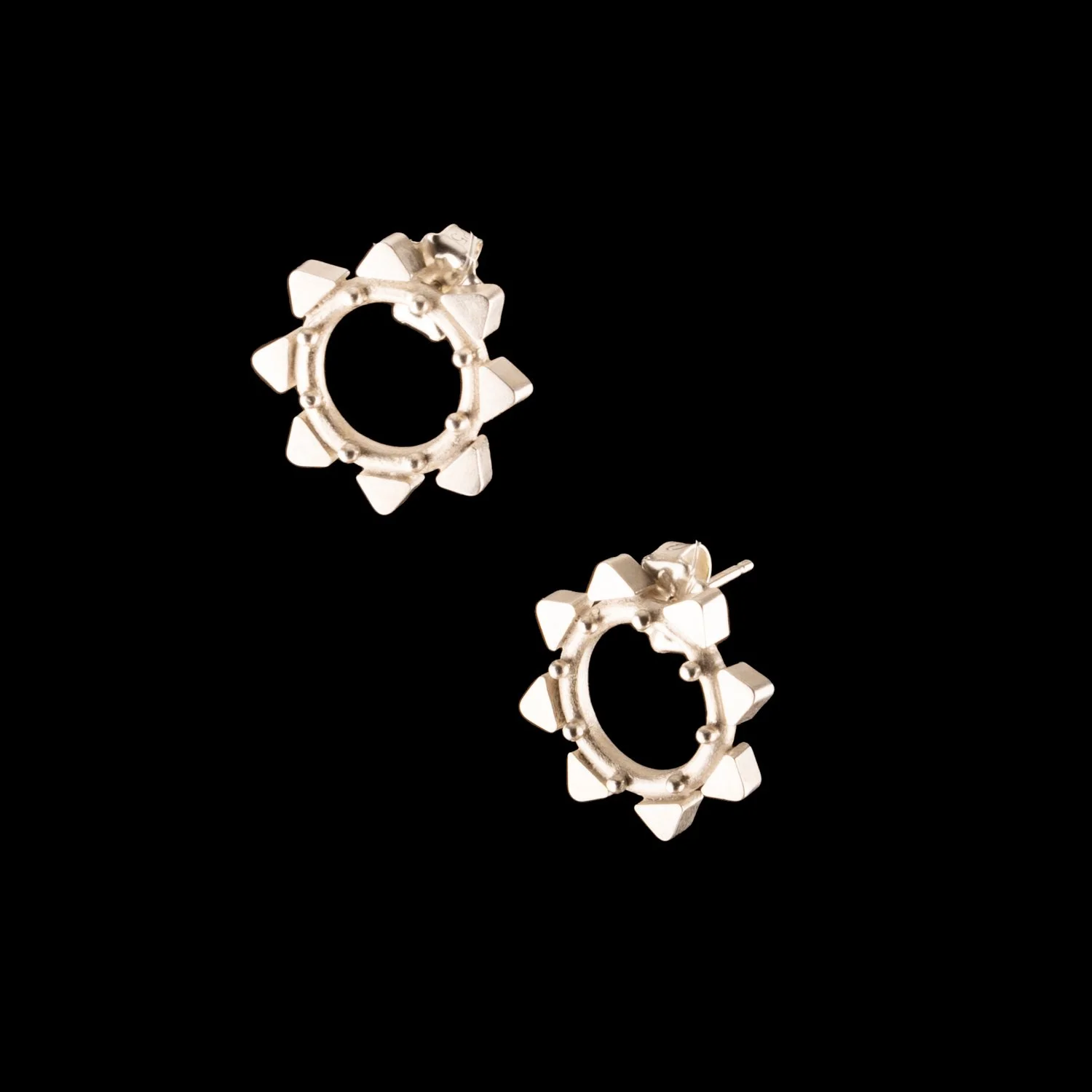 Star Post Earrings by Lush Metals