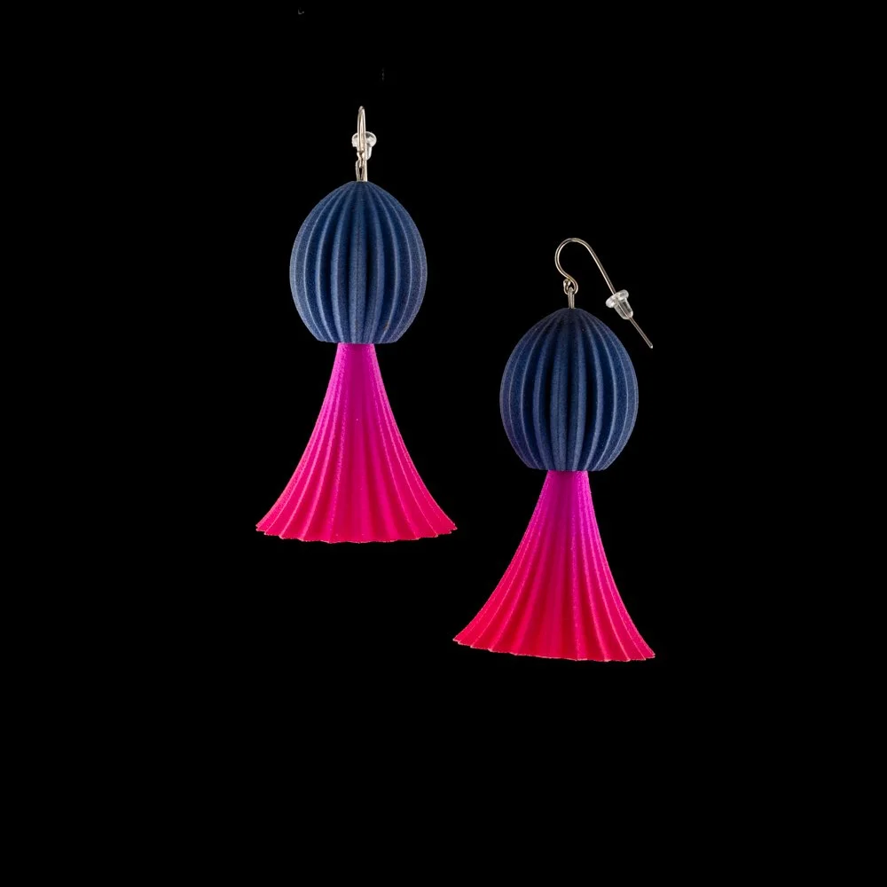 Tulip Drop Earrings by Maria Eife