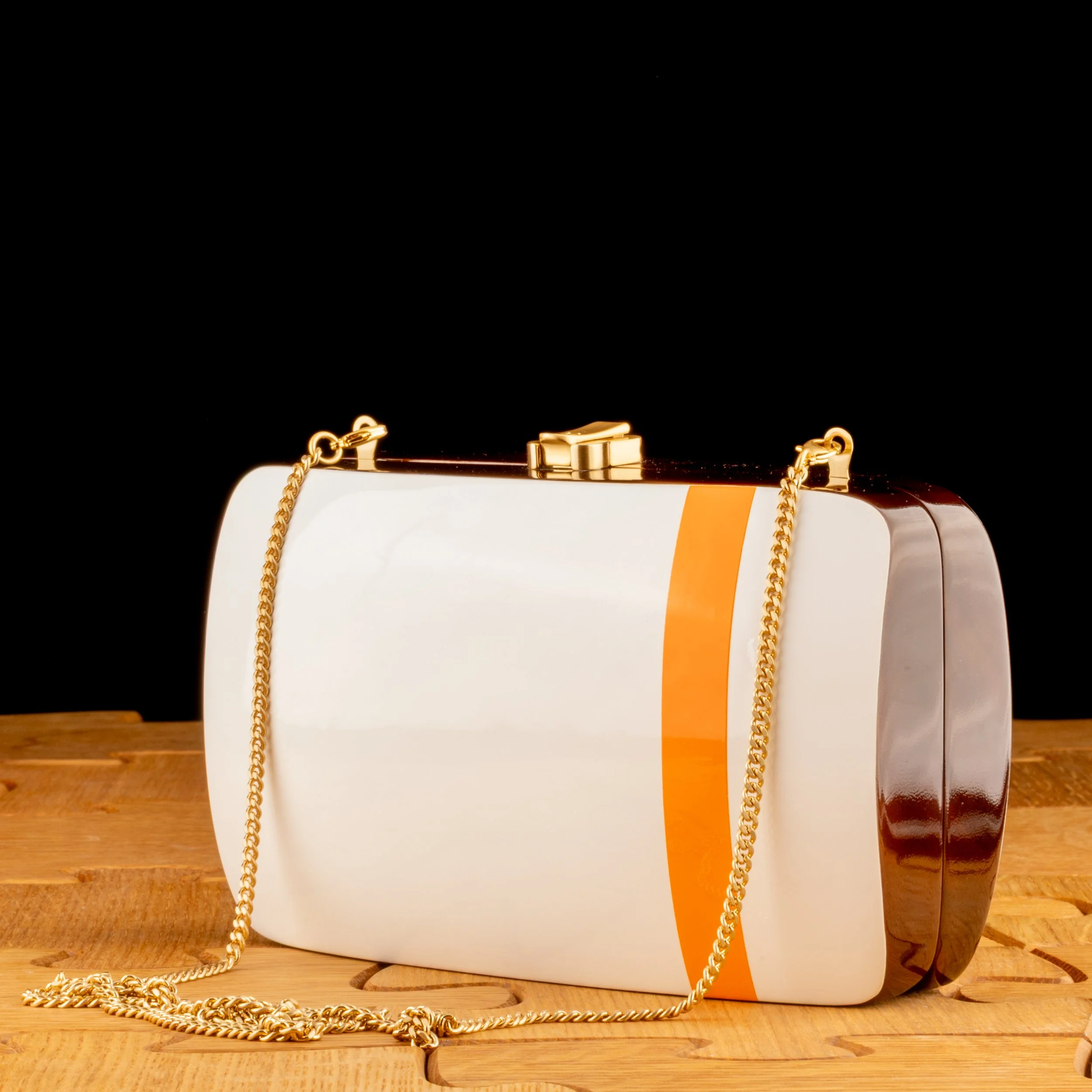 Flame Orange Stripe Rio Clutch_007.jpg