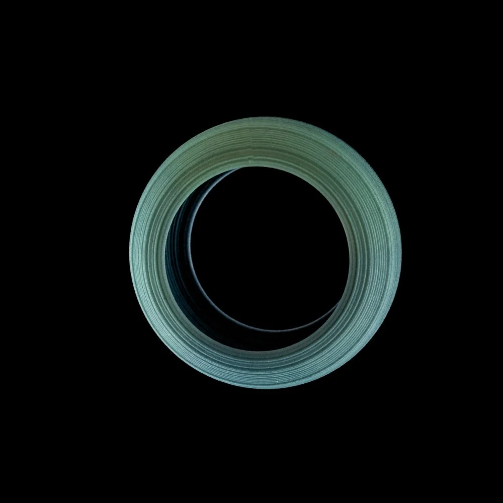 Pleated Green Ombre Bangle by Maria Eife.jpg