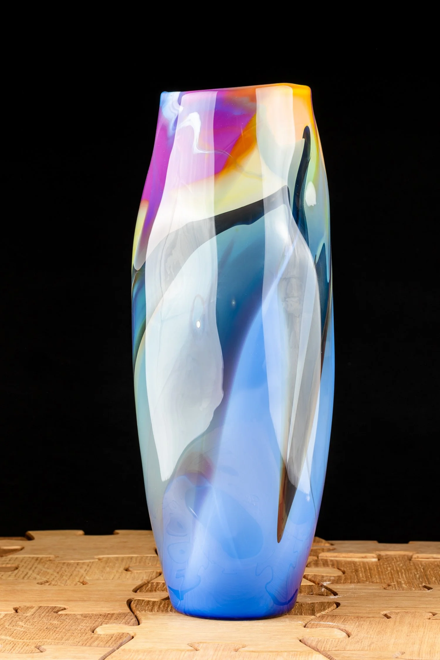 Blue-Purple Kimono Vase by McDermott Studio-2.jpg