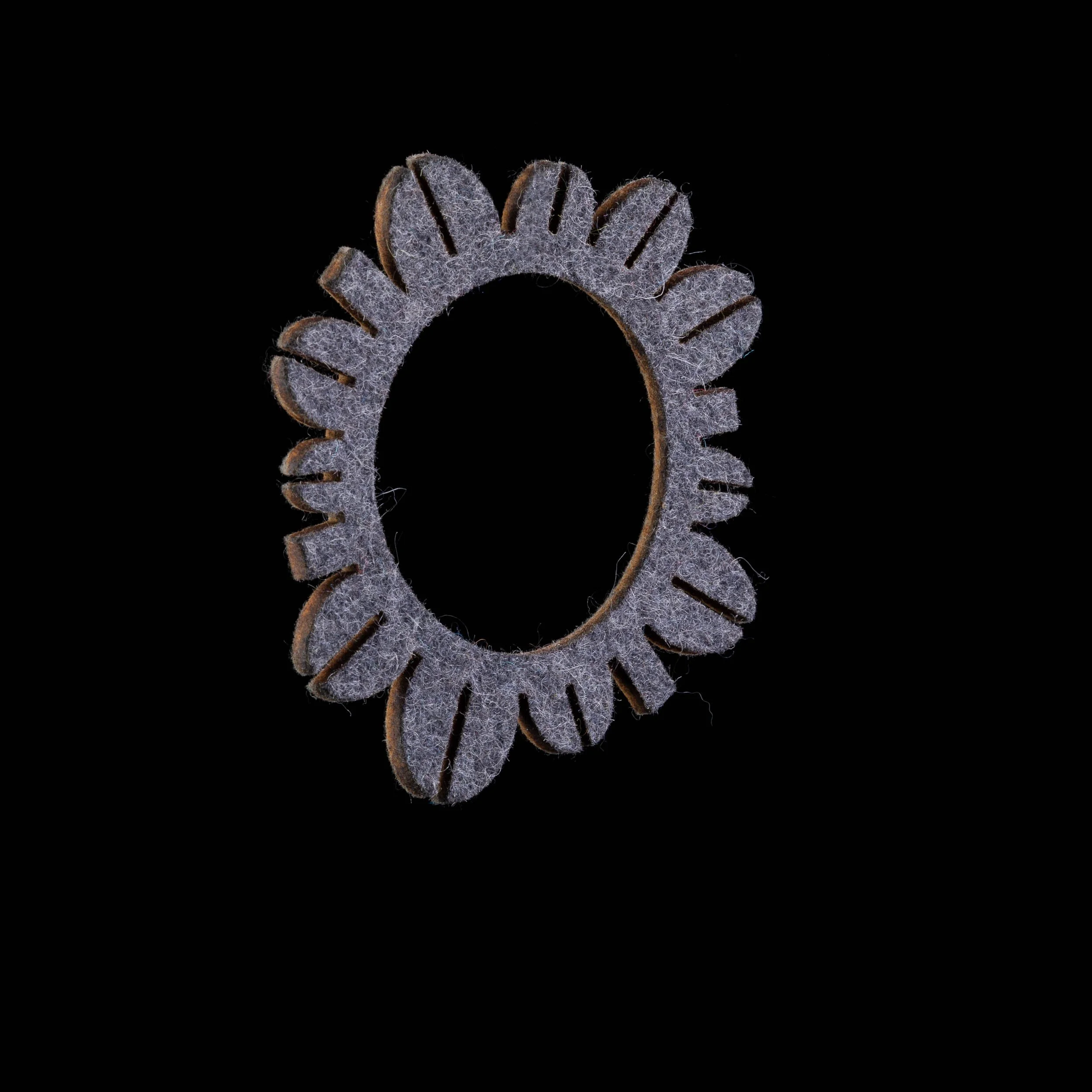 Petal Felt Bangle by Maria Eife Grey.jpg