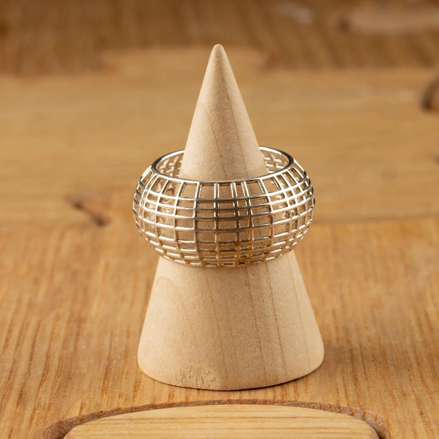 Dome Cage Ring Size 9.5 by Maria Eife