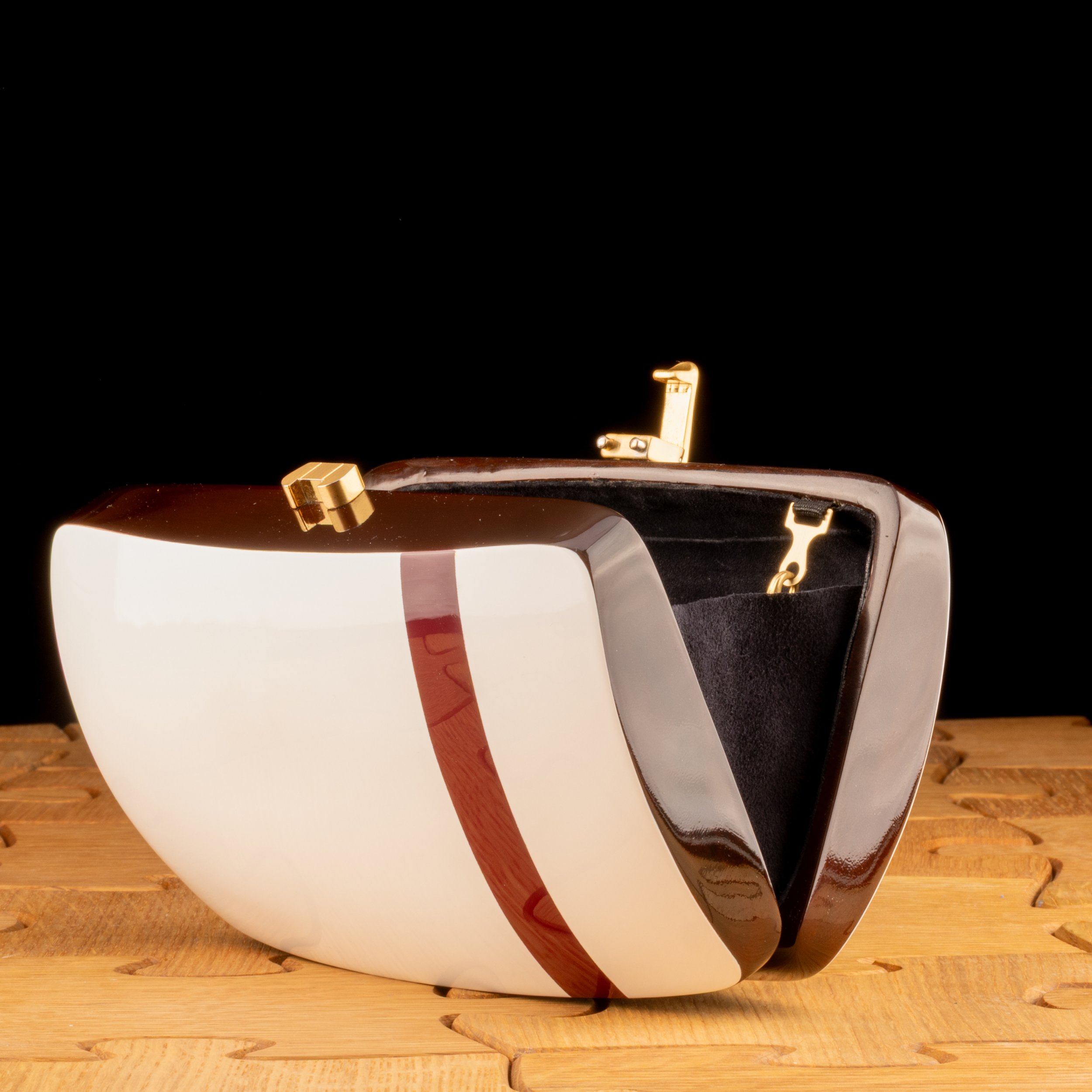 Velvet Red Stripe Rio Clutch_006.jpg