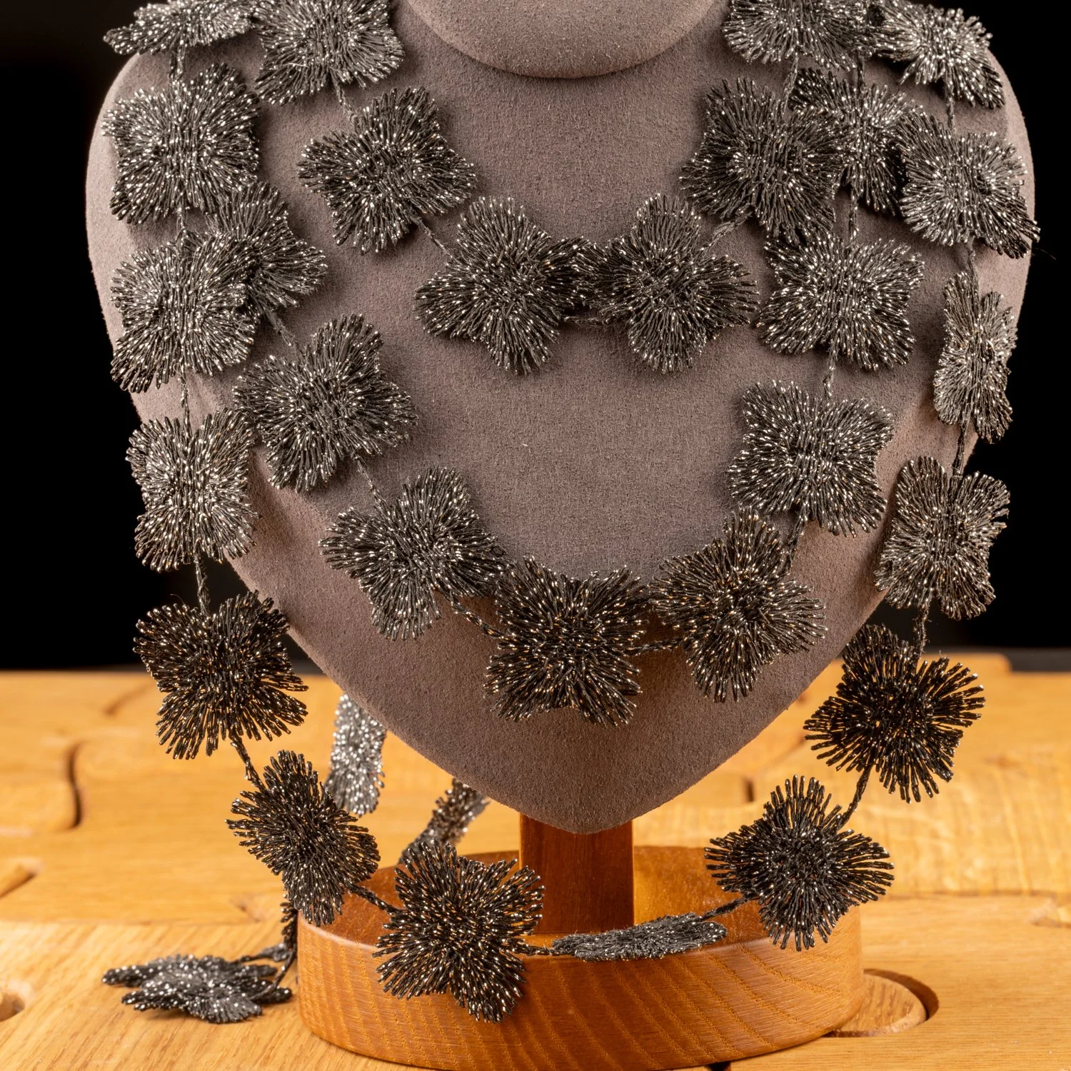 Swiss Shimmering Butterflies Ultra Long Necklace by Paz Sintes closeup.jpg