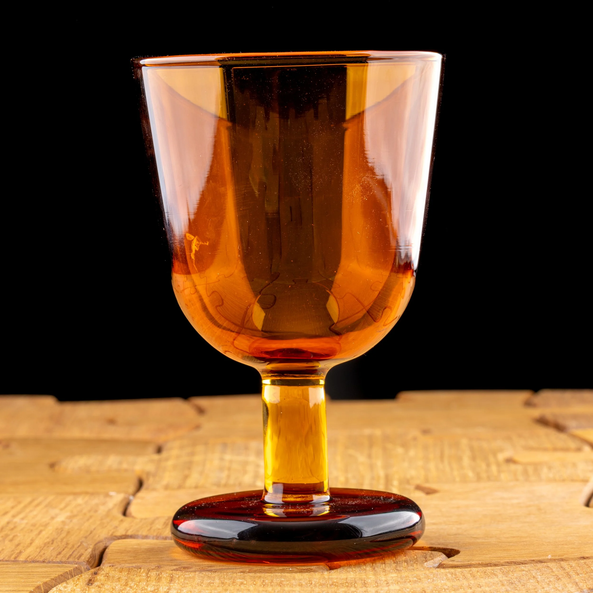 Yellow and Amber Buttercup glass by Tchotchke.jpg