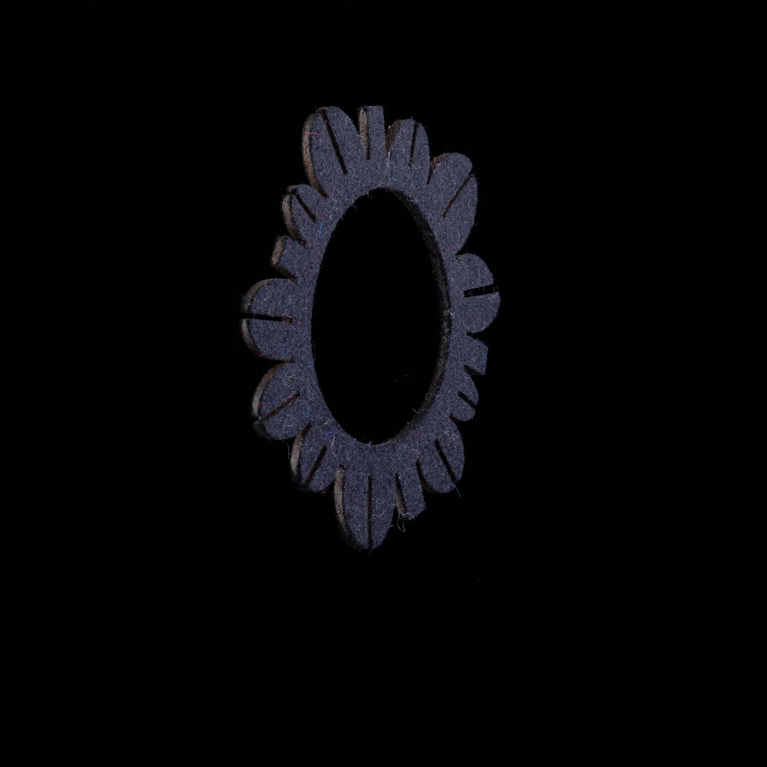 Petal Felt Bangle by Maria Eife Black.jpg