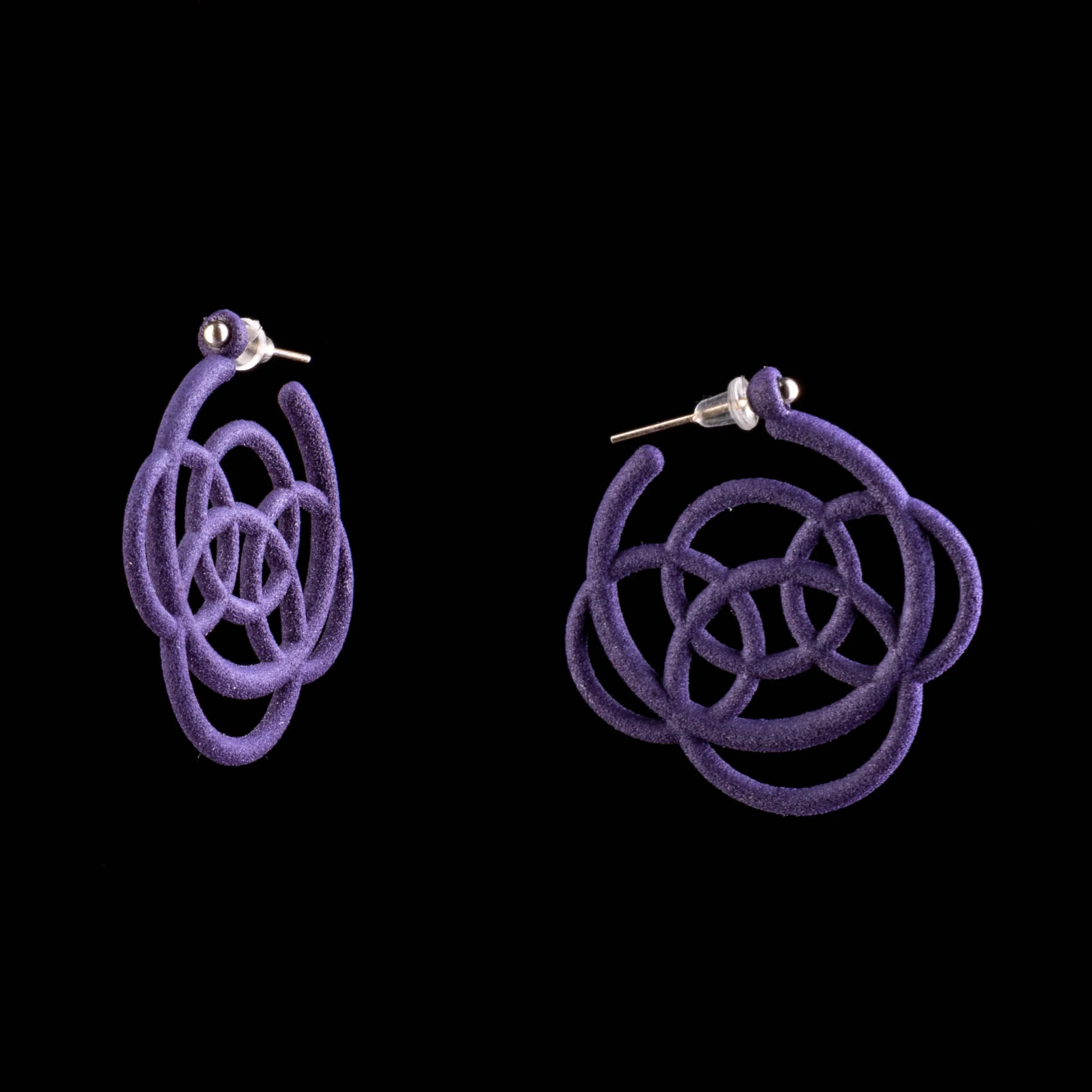 Small Loop Hoops by Maria Eife