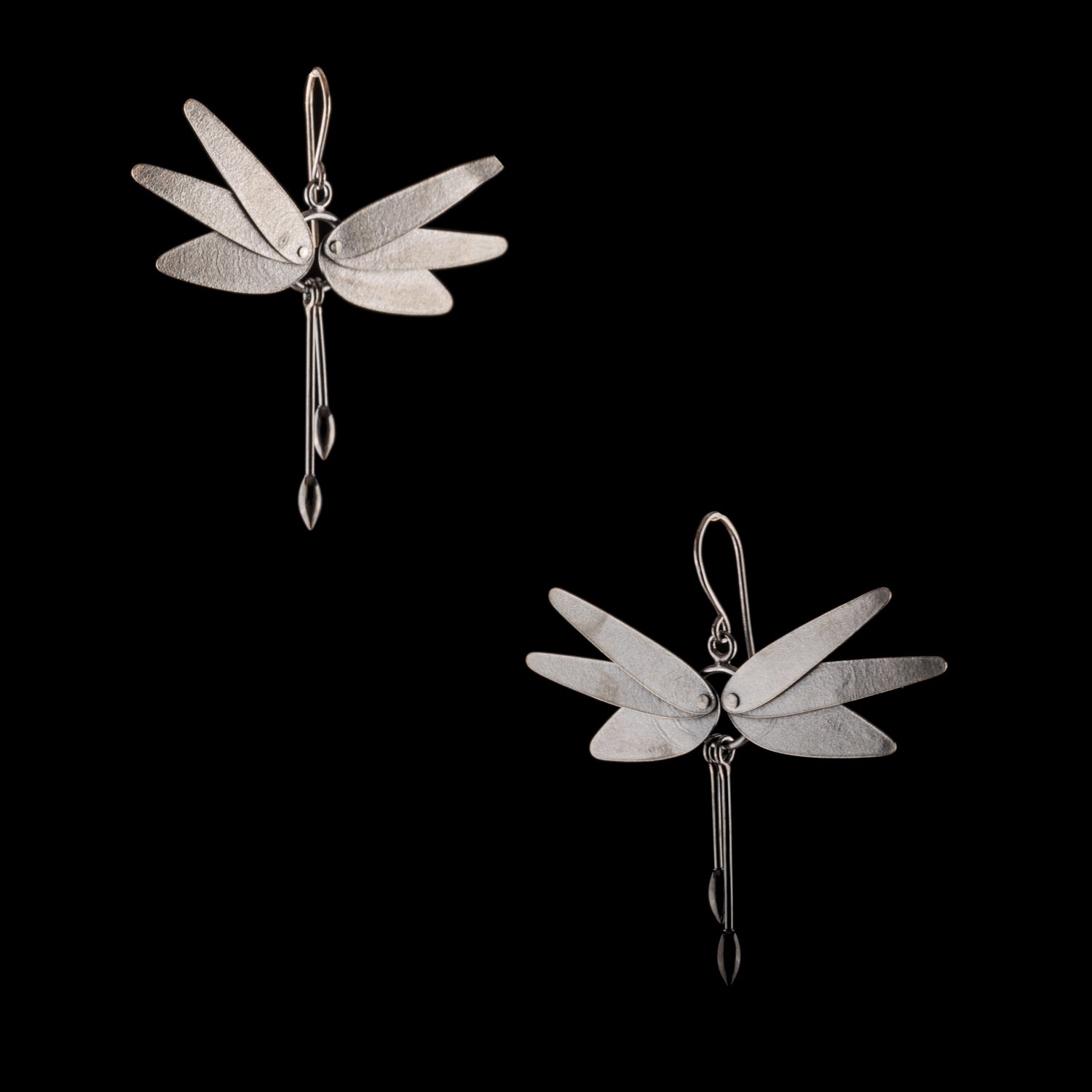 Fairy Earrings Oxidized by Lush Metals
