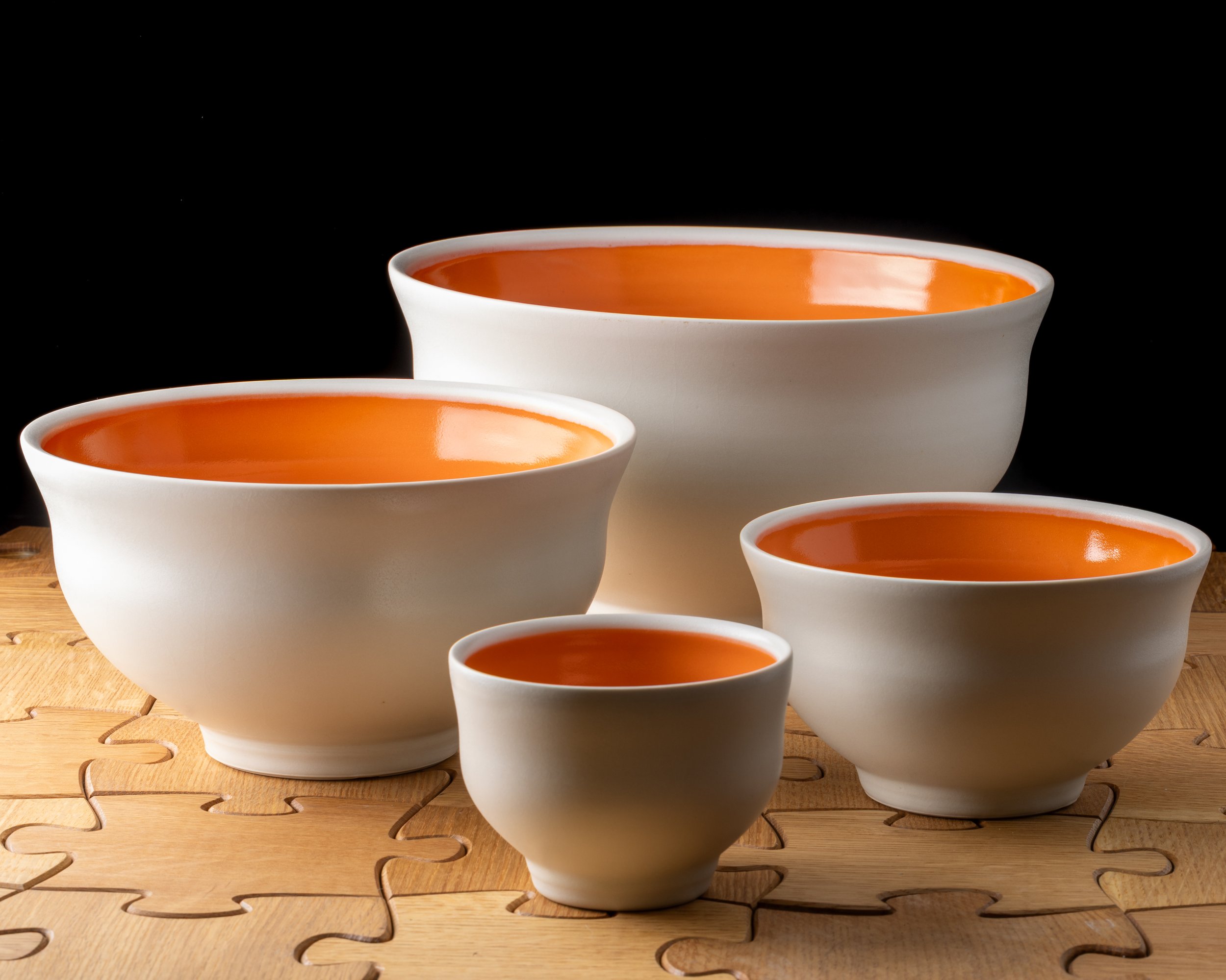 Orange Waisted Bowl Set by Ryan Greenheck-1.jpg