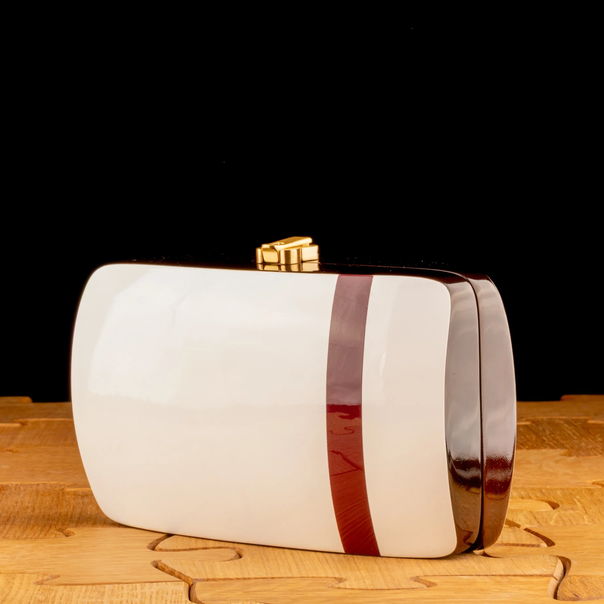 Velvet Red Stripe Rio Clutch_002.jpg