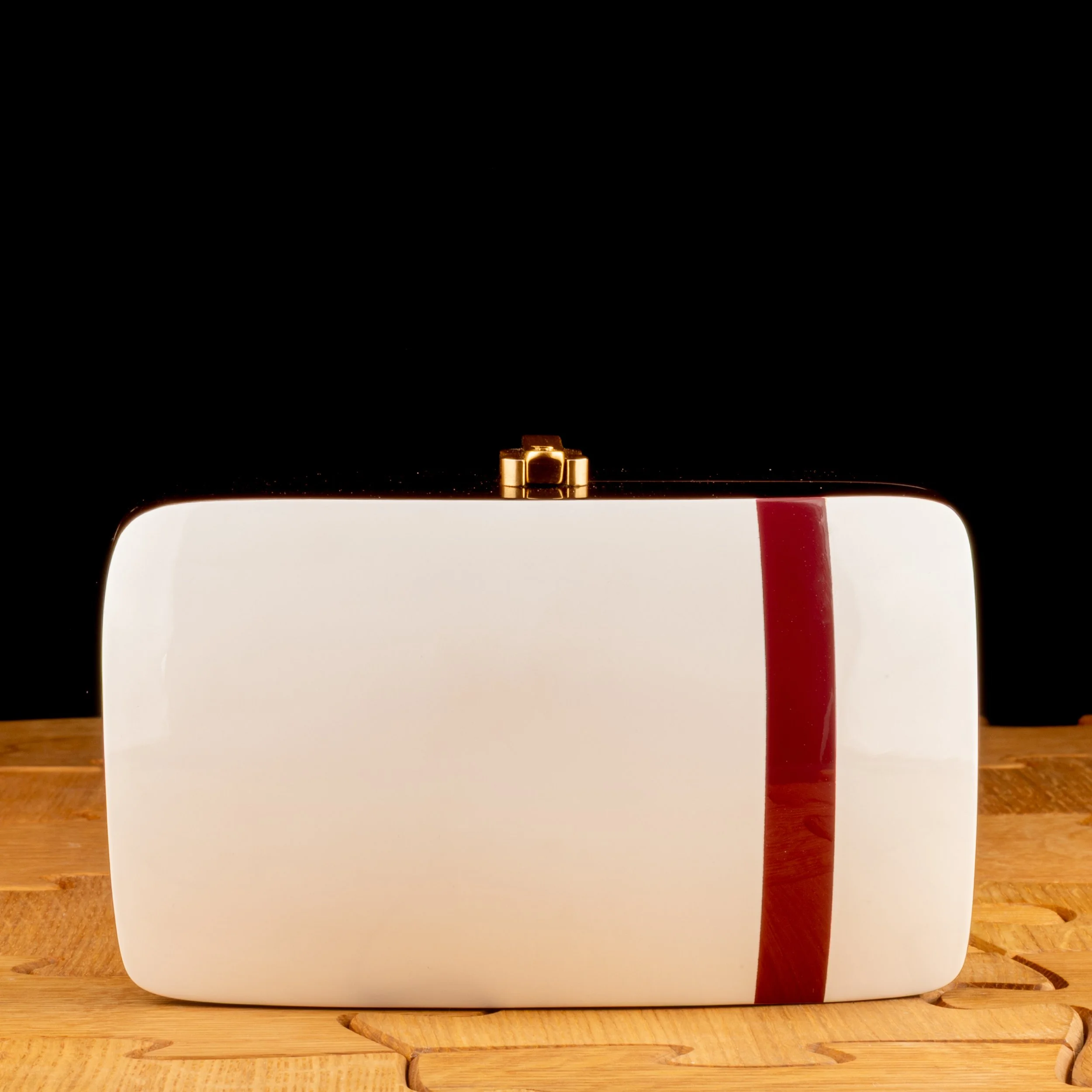 Velvet Red Stripe Rio Clutch_001.jpg