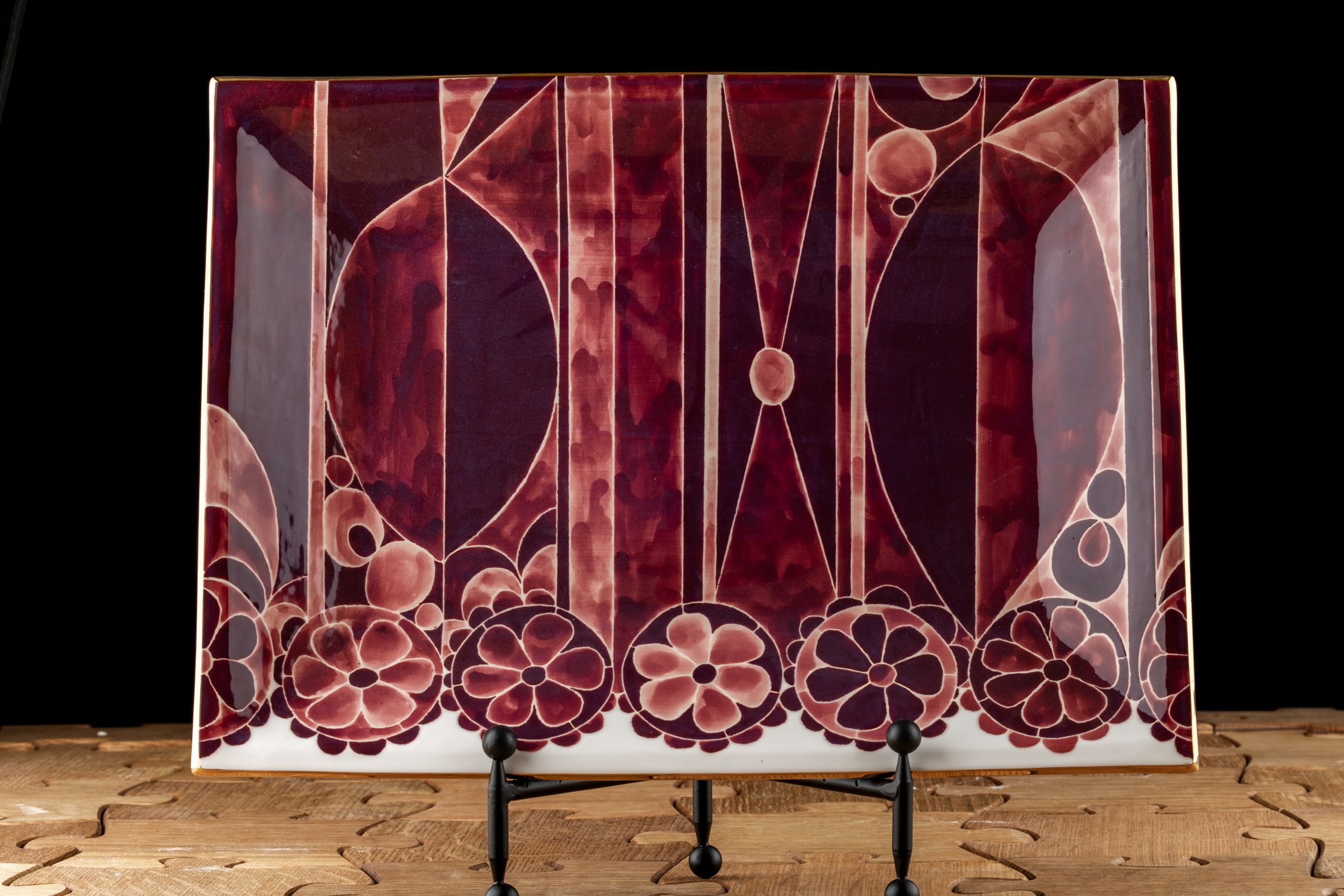 Bordeaux Caviar Tray Klee Design by Jill Rosenwald-2.jpg