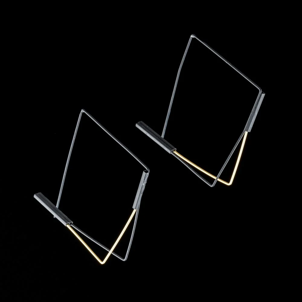 Poise Earrings by Pursuits Black and Gold.jpg