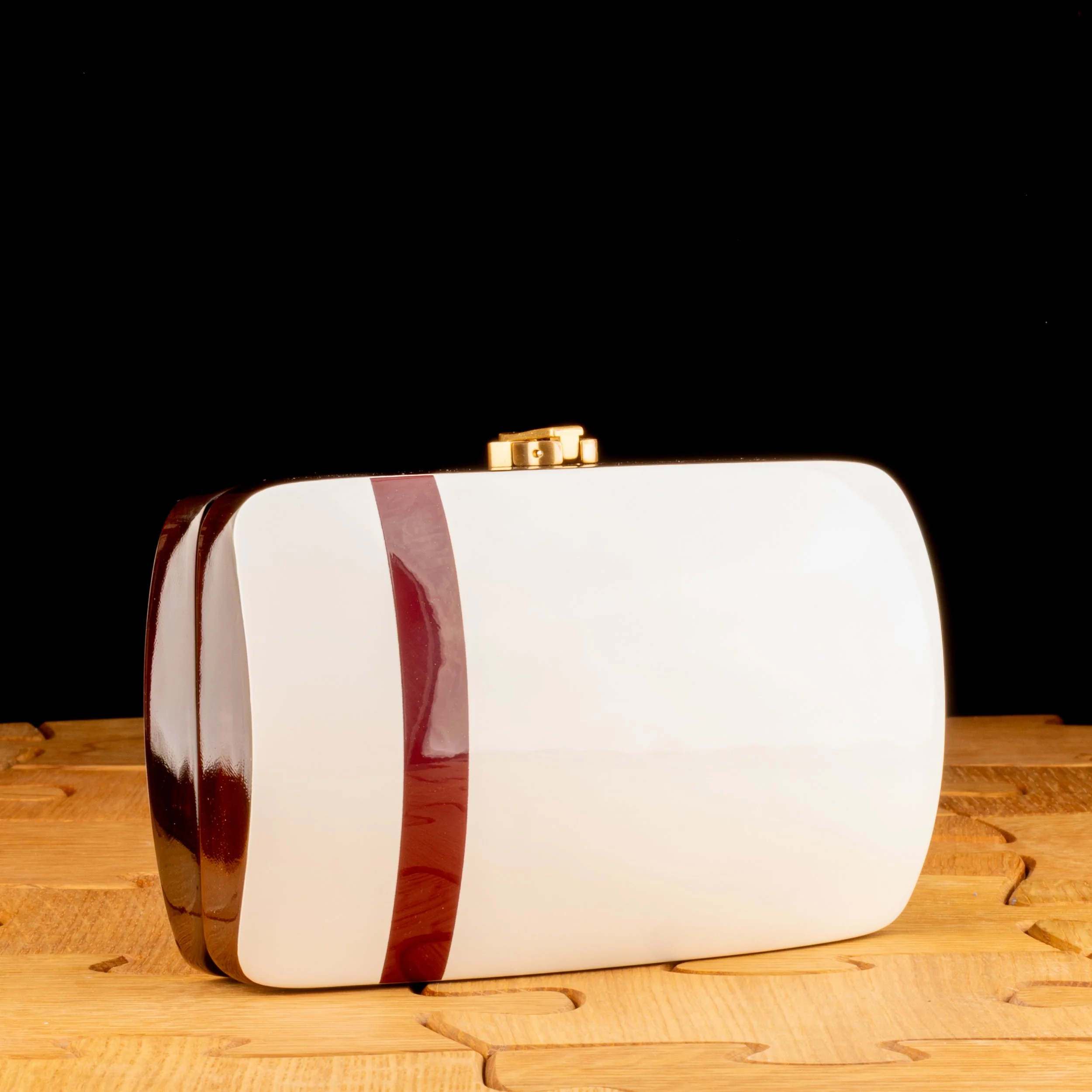 Velvet Red Stripe Rio Clutch_004.jpg