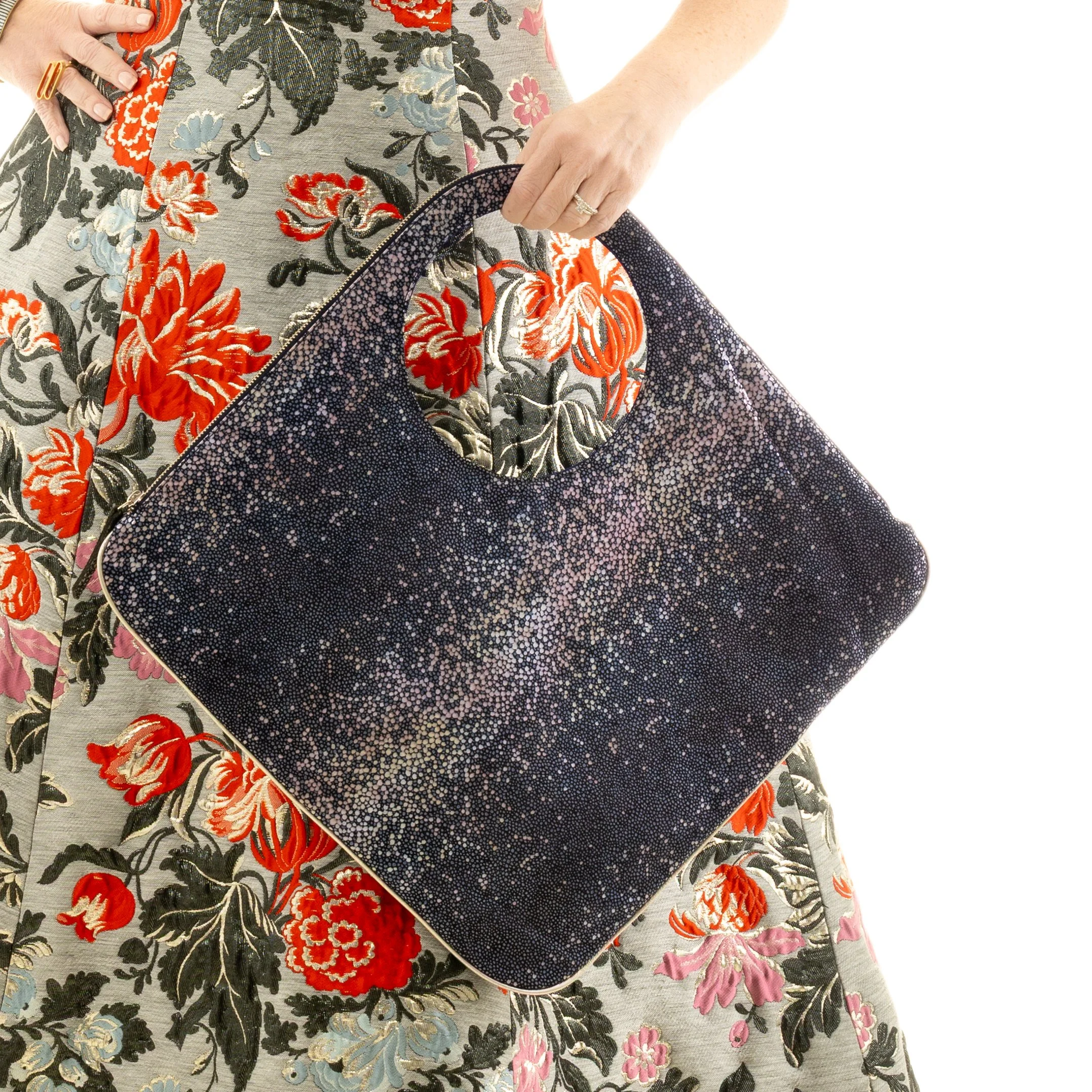 Diamond Stingray Print Shoulder Bag by Arza Designs.jpg