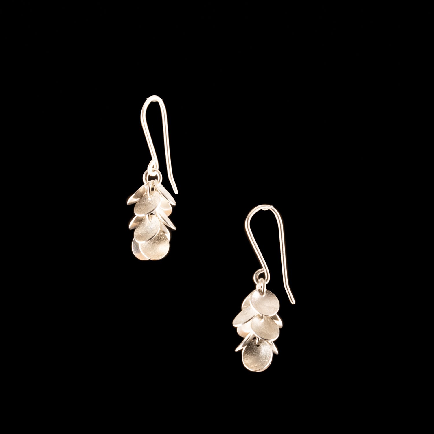 Half Petal Earrings by Lush Metals