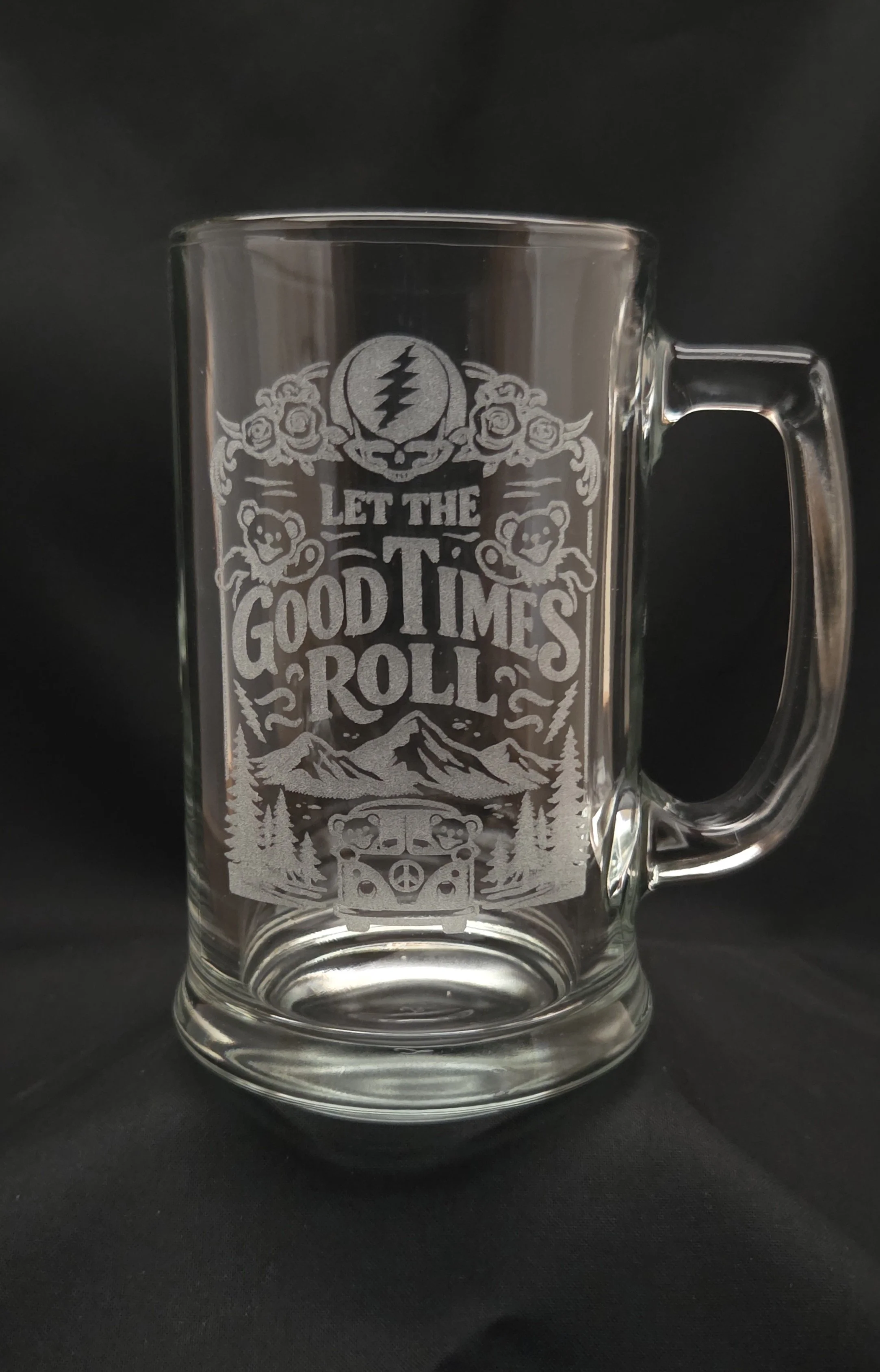 "Let the Good Times Roll" 15oz Beer Mug
