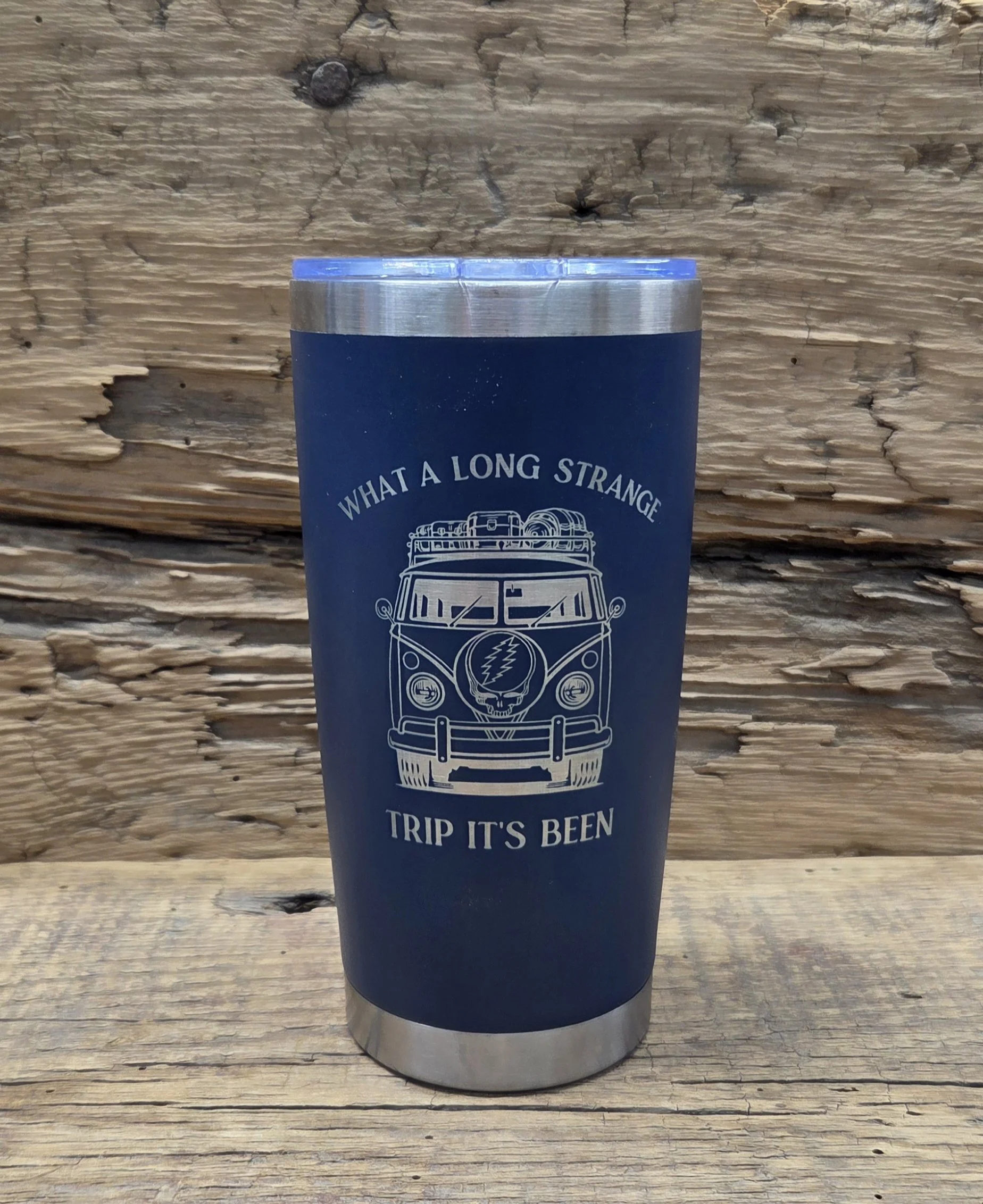 "Long Strange Trip" Laser Engraved 20oz Tumbler