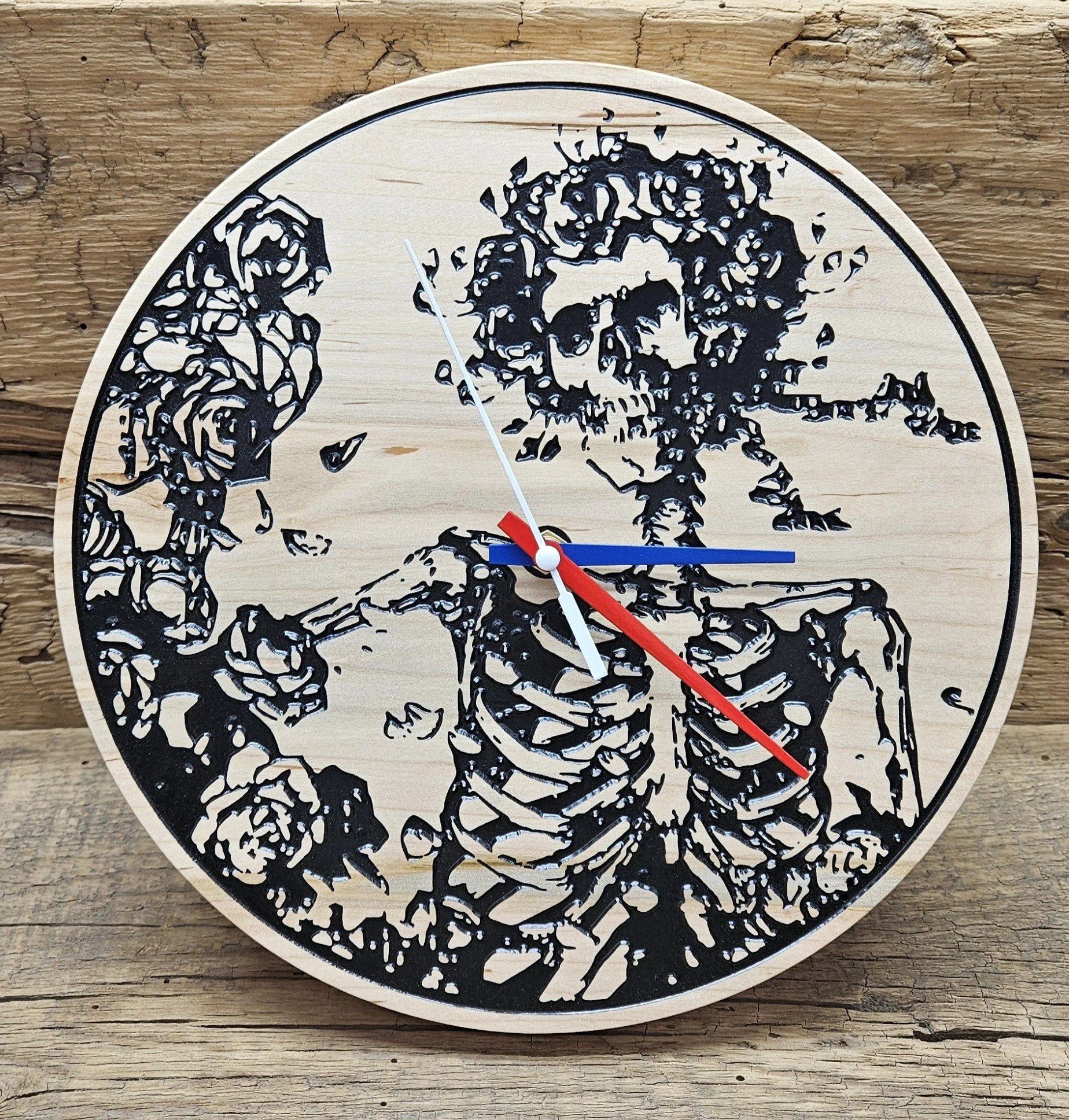 Custom Grateful Dead Bertha Wall Clock