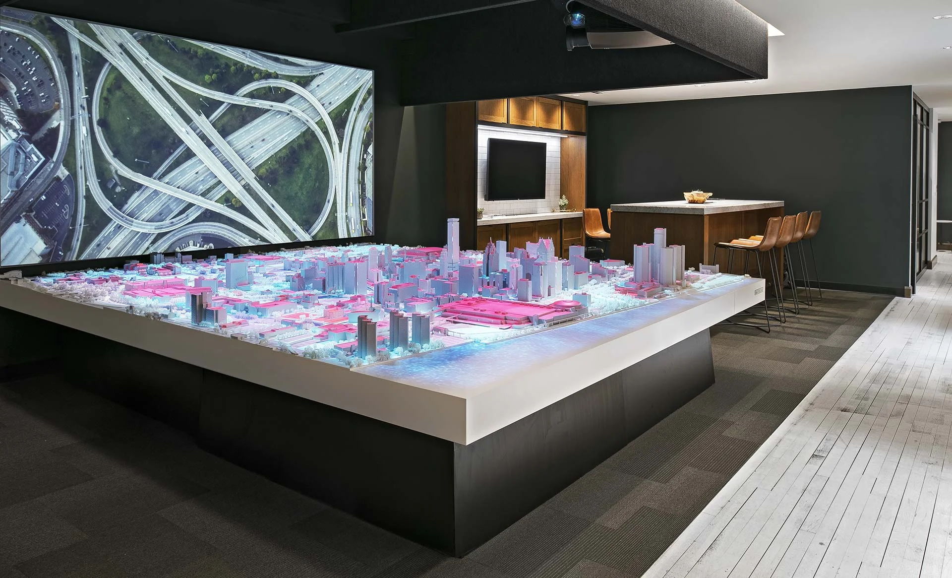 Bedrock Experiential Display