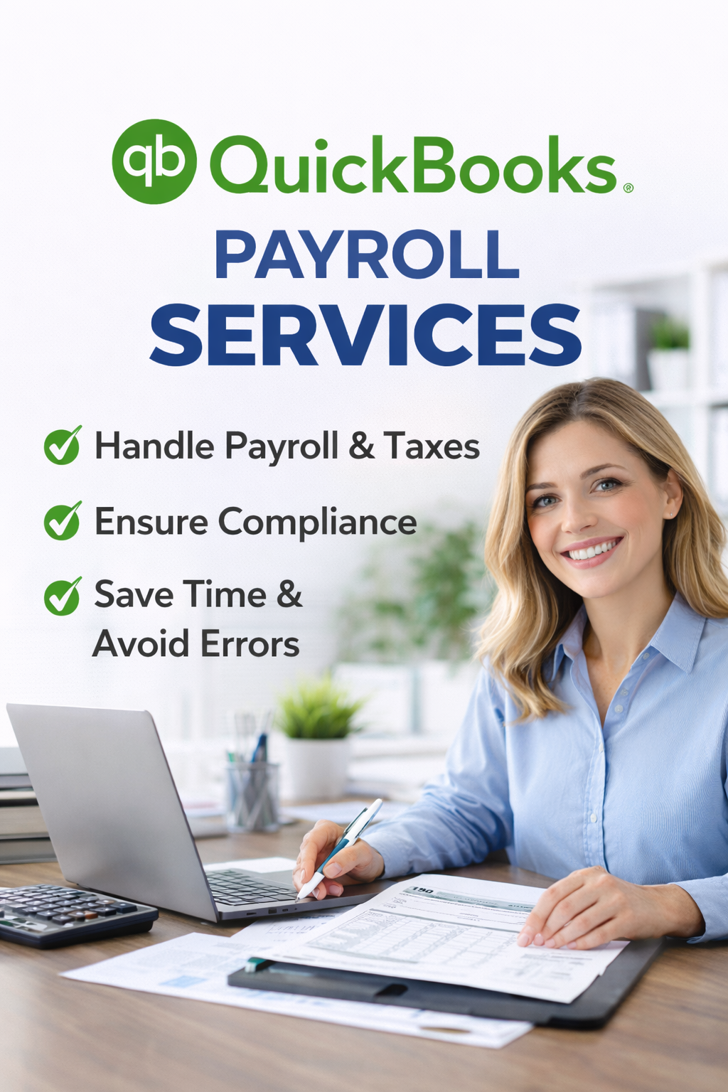Small Business Payroll Processing & QuickBooks Payroll Reconciliation