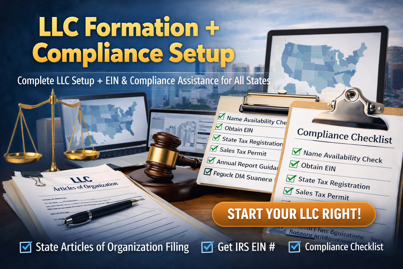 LLC Formation + Compliance Setup
