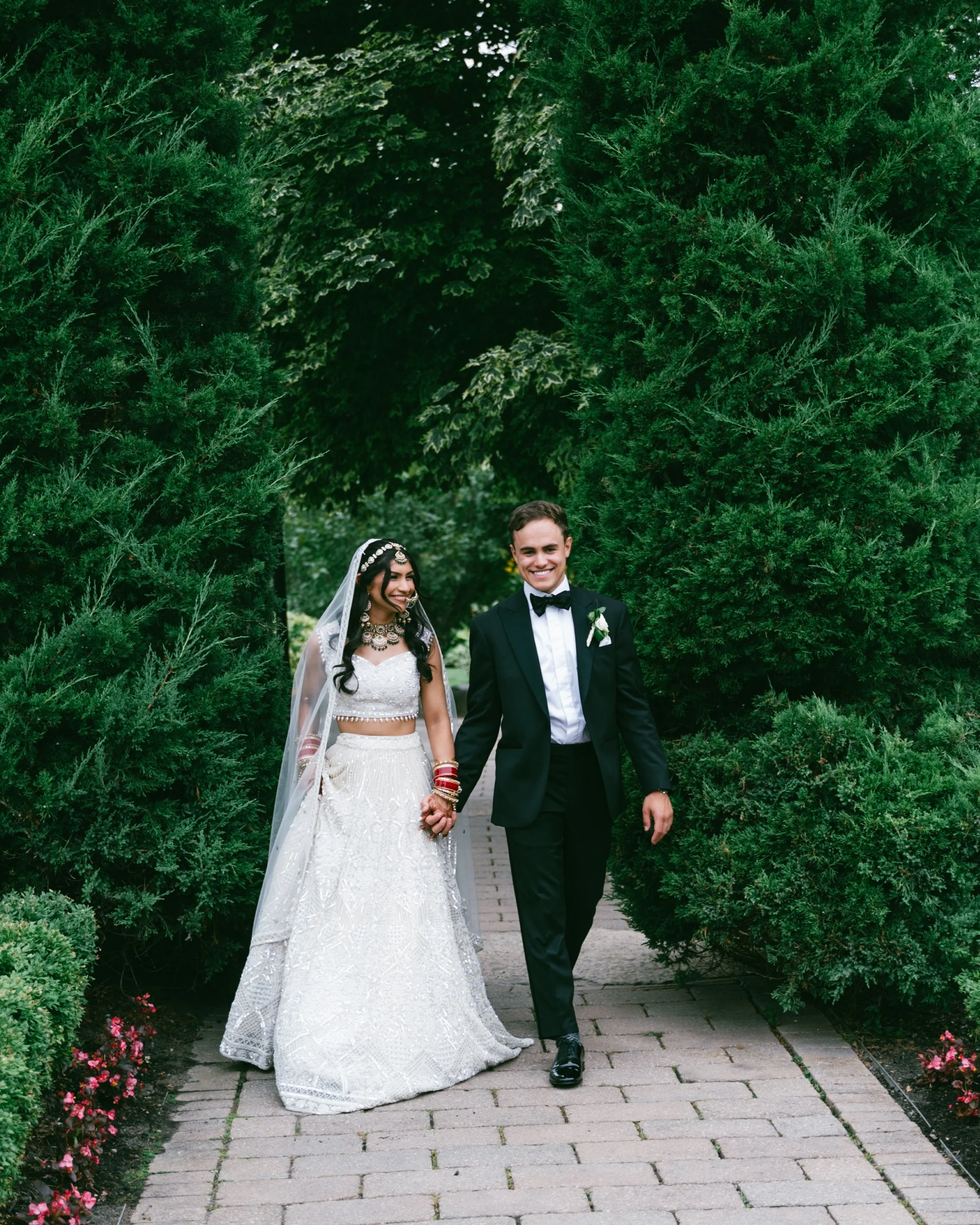 Mateo & Zooni's Garden & Grandeur Wedding