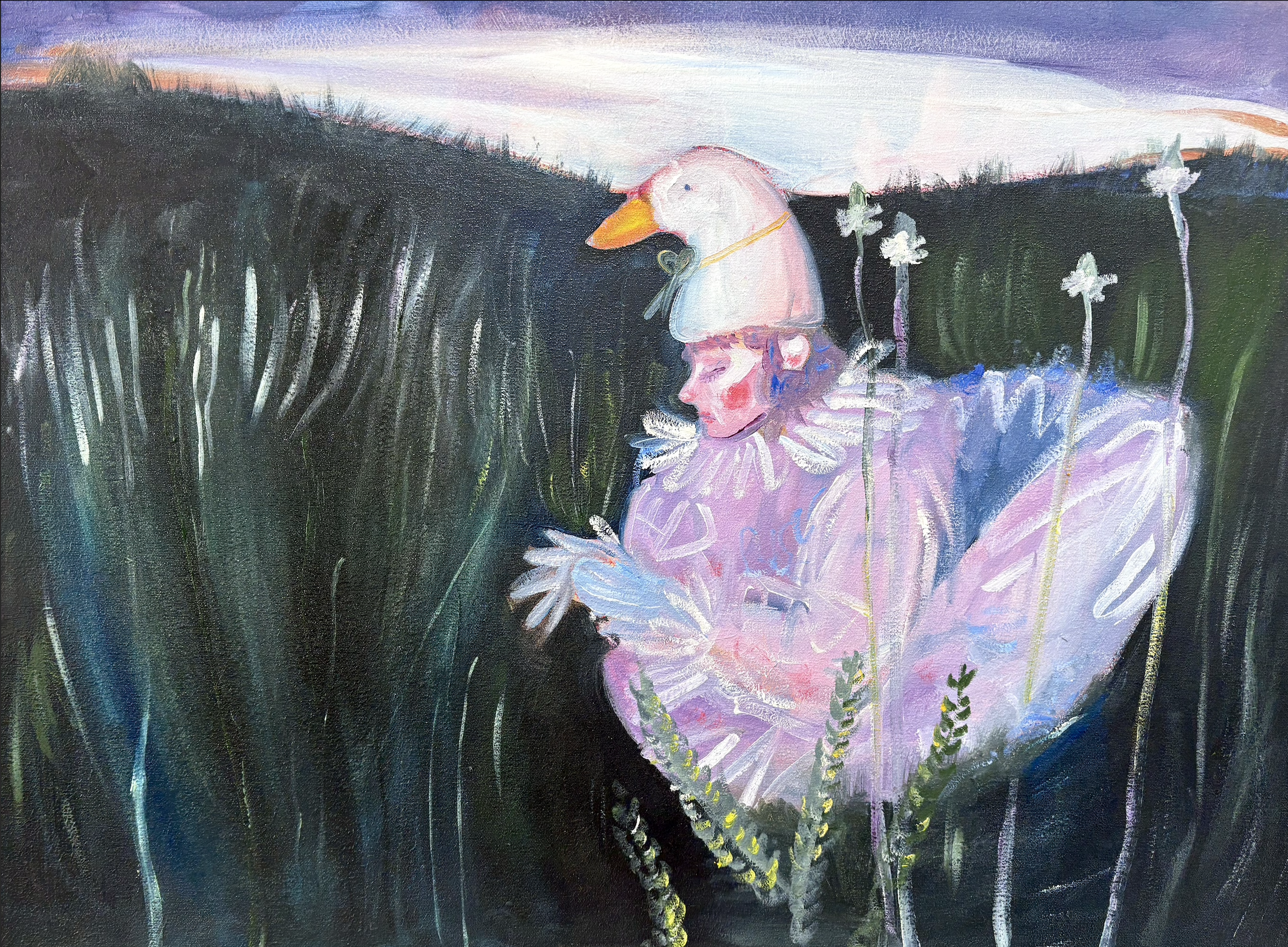 "It’s Lonely Out Here"
2025
Oil on canvas
63 cm x 83 cm