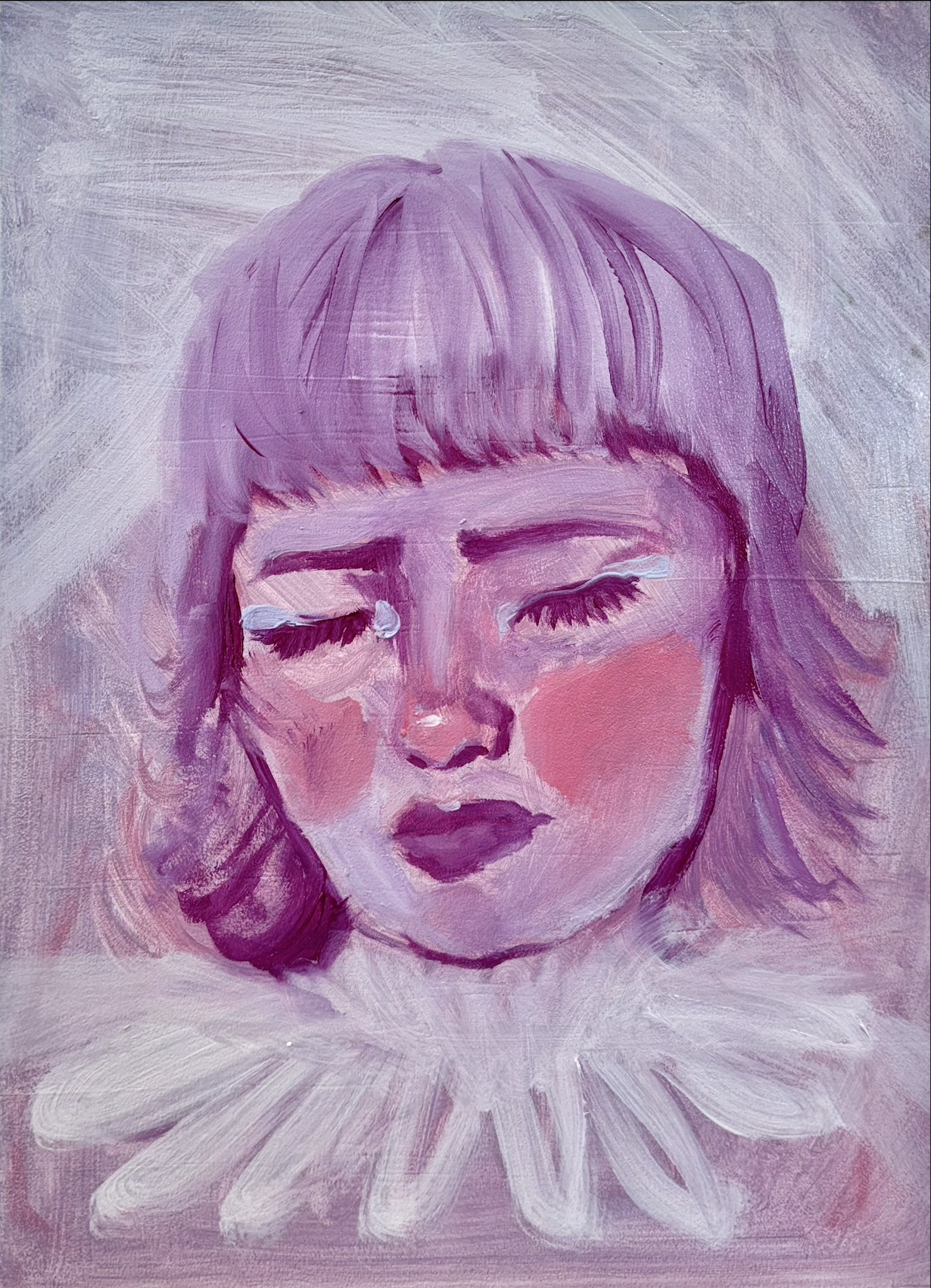 "Engulf"
2025
Oil on canvas
79,5 cm x 53,5 cm