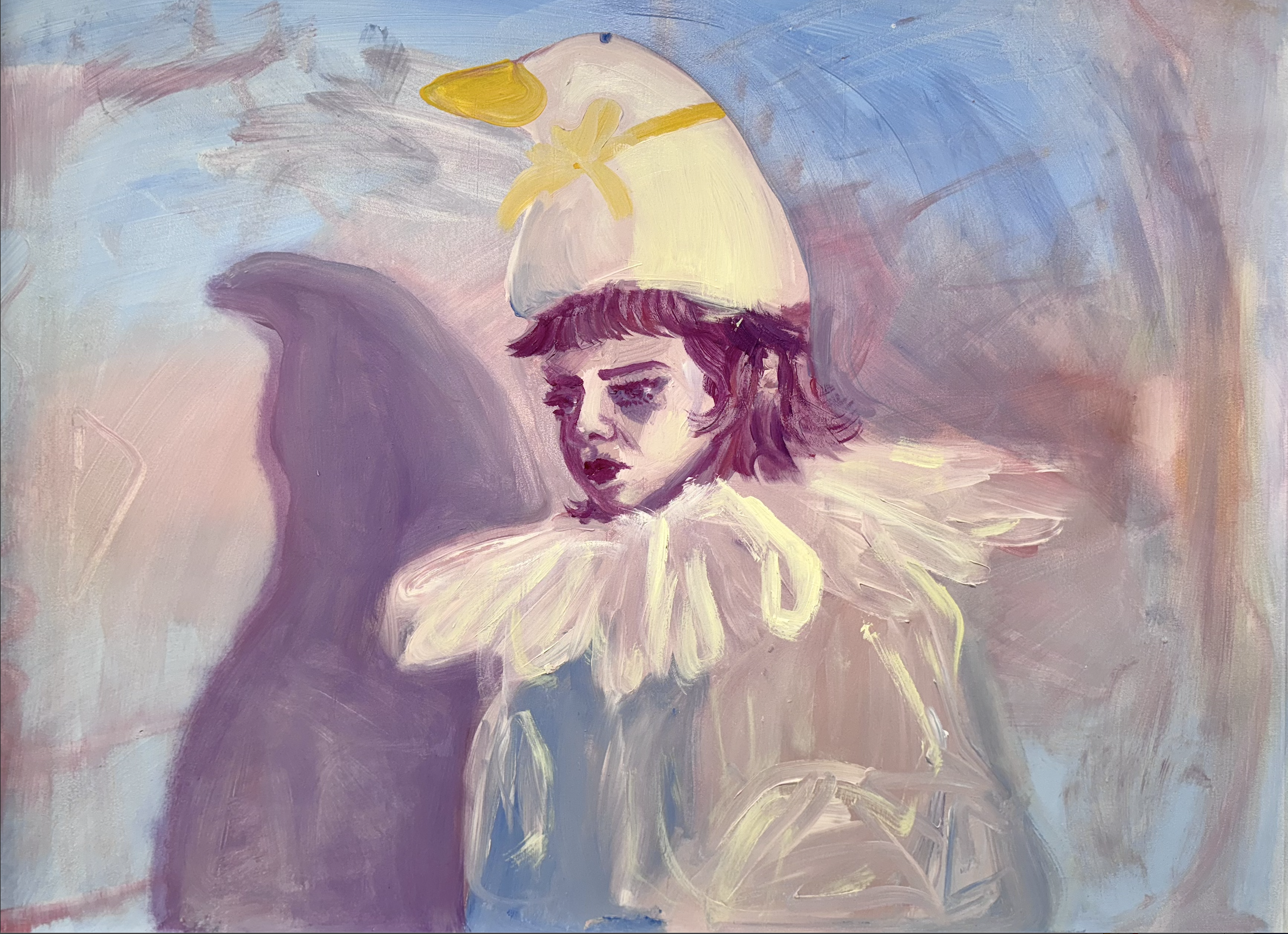 "Overwhelmed"
2025
Oil on board
51 cm x 68,5 cm