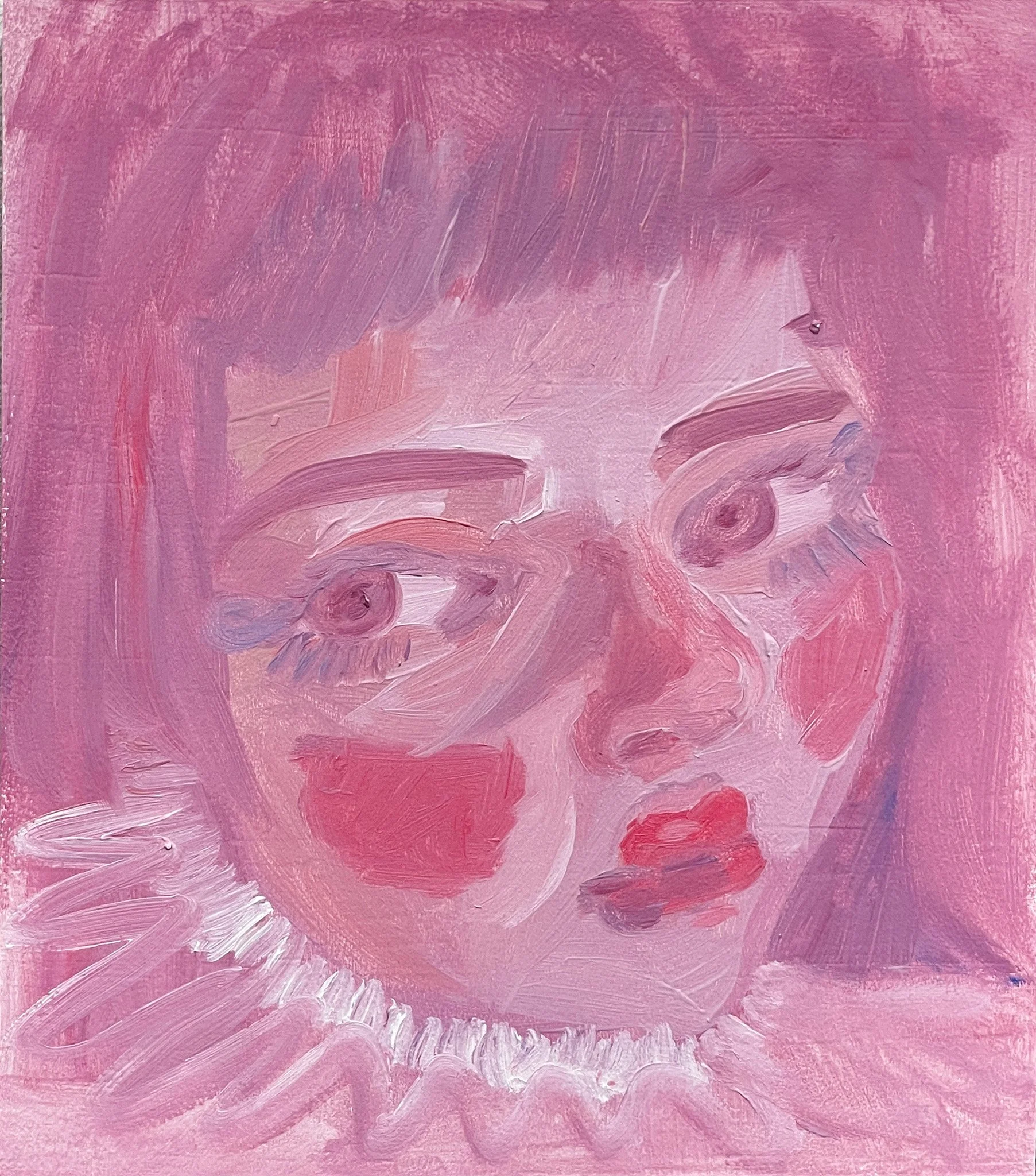 "Observer III"
2025
Oil on board
22 cm x 18,5cm